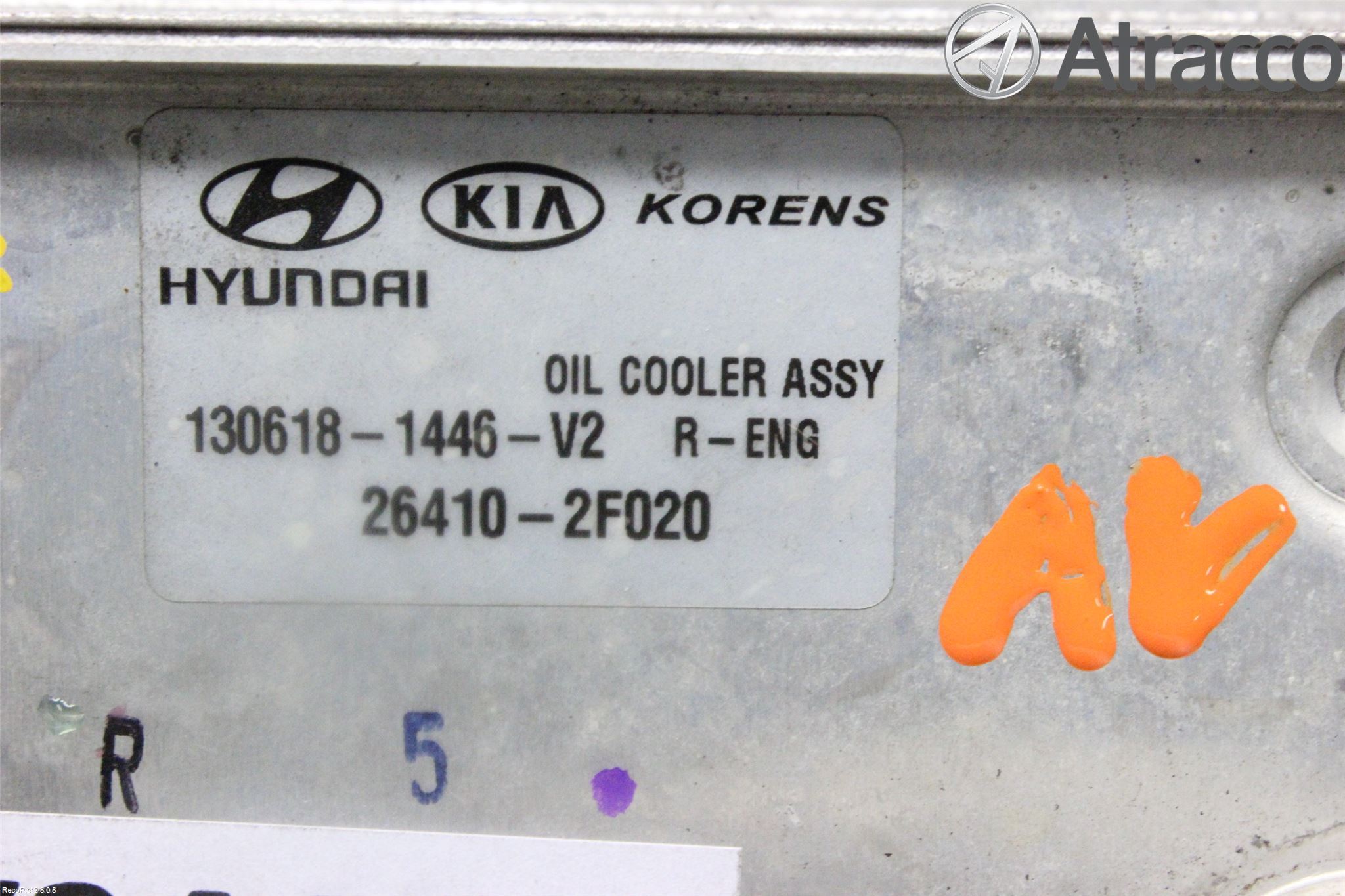 Hyundai SANTA FE 13-18 Oljekylare Motor