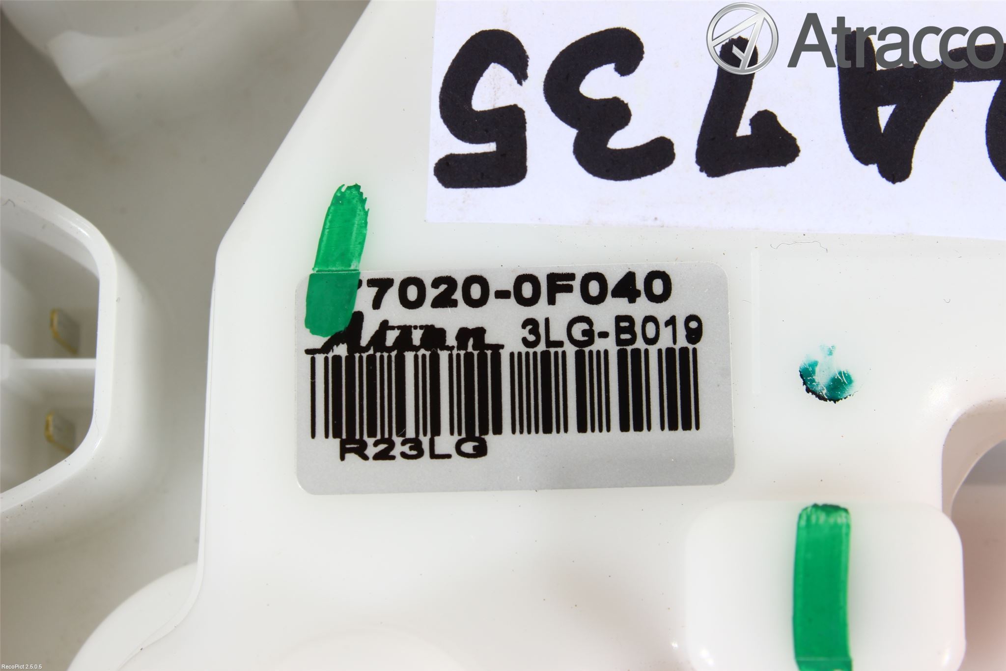 Toyota VERSO 09-18 Bränslepump El