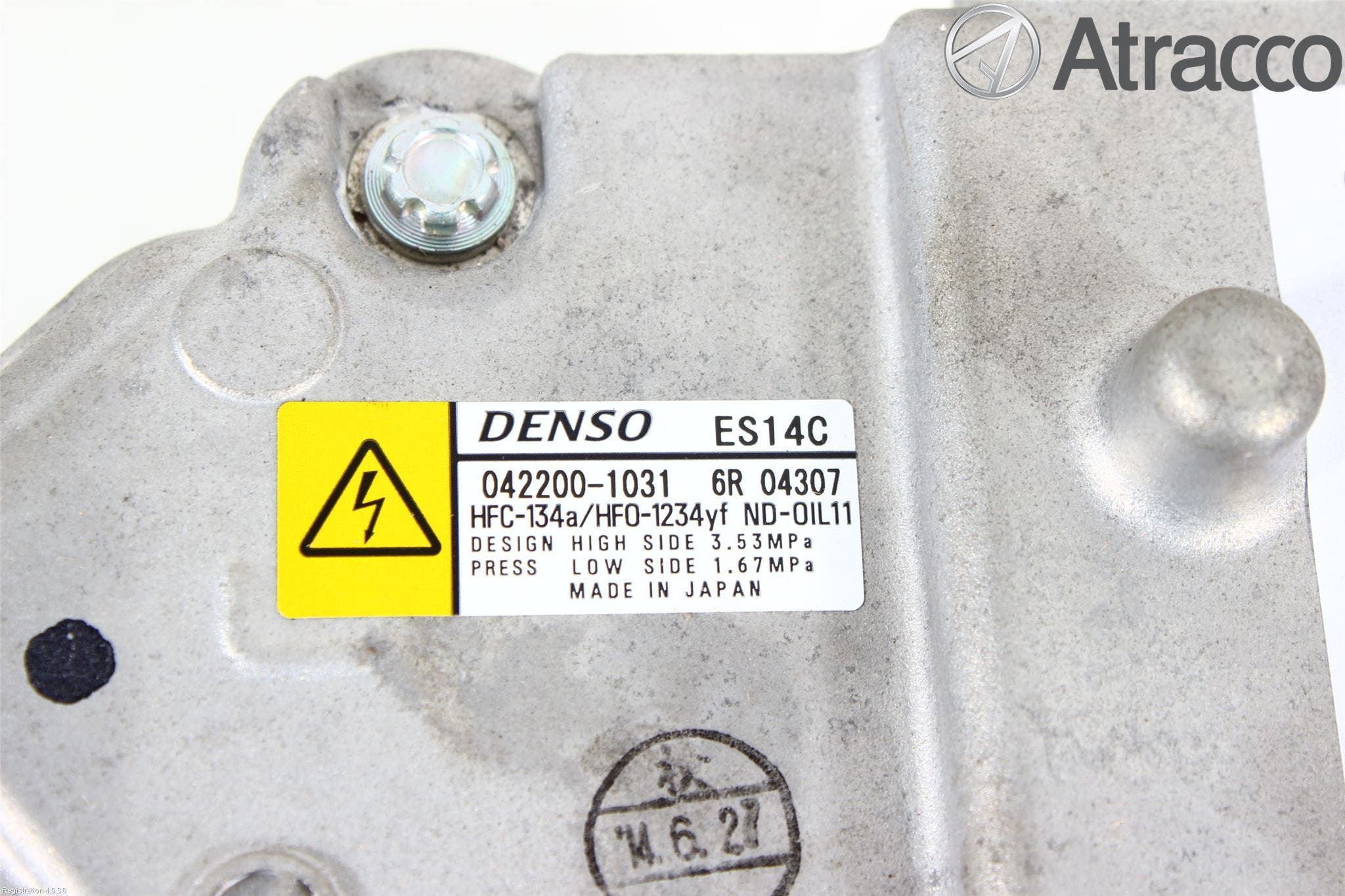 Toyota AURIS 13-19 Ac Kompressor