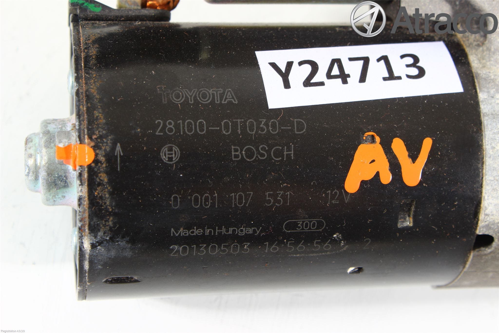 Toyota AVENSIS 09-15 Startmotor