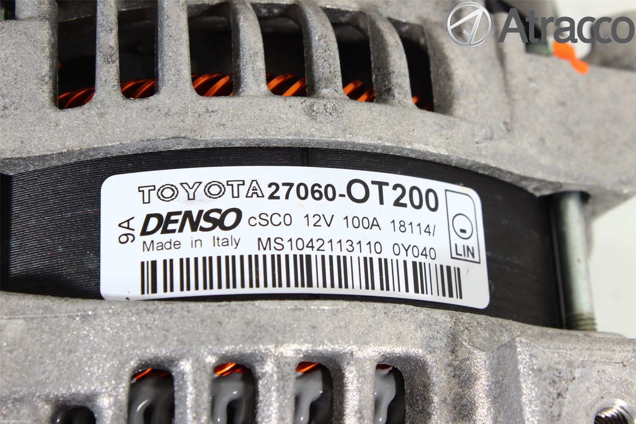 Toyota AURIS 13-19 Generator