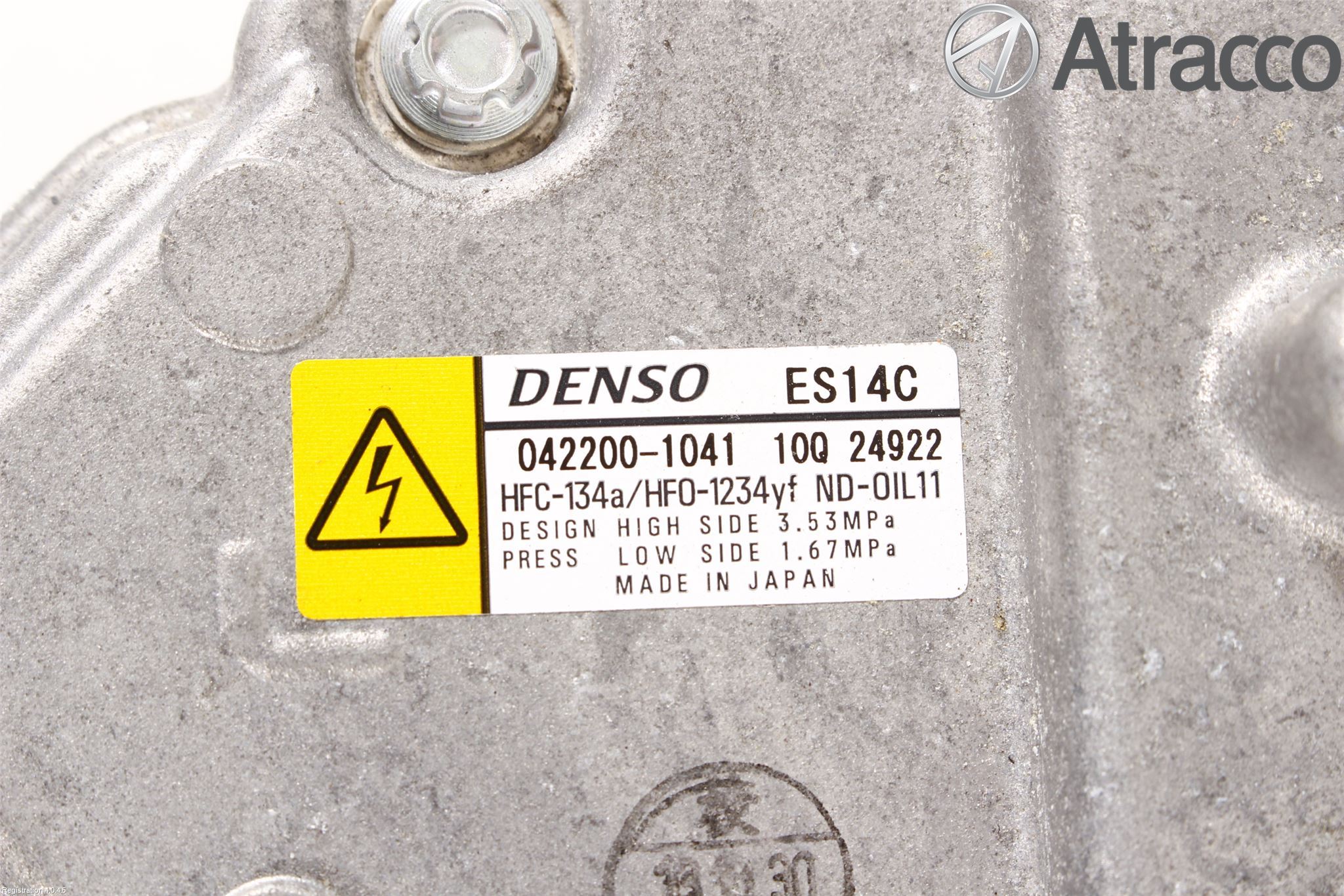 Toyota YARIS XP130 12-14 Ac Kompressor