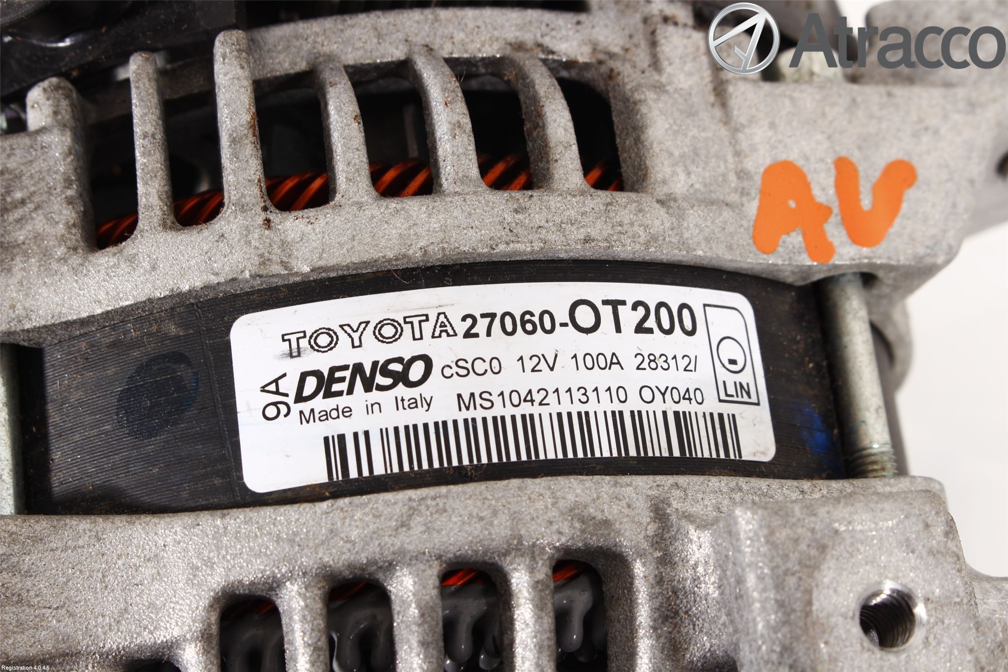 Toyota AURIS 13-19 Generator