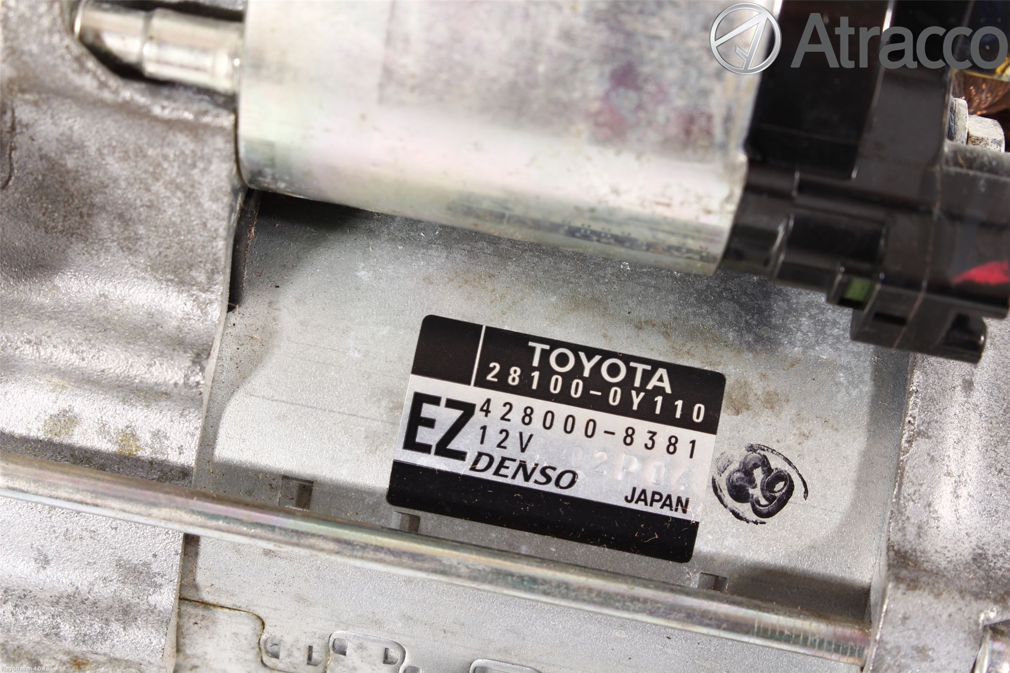 Toyota YARIS XP130 12-14 Startmotor