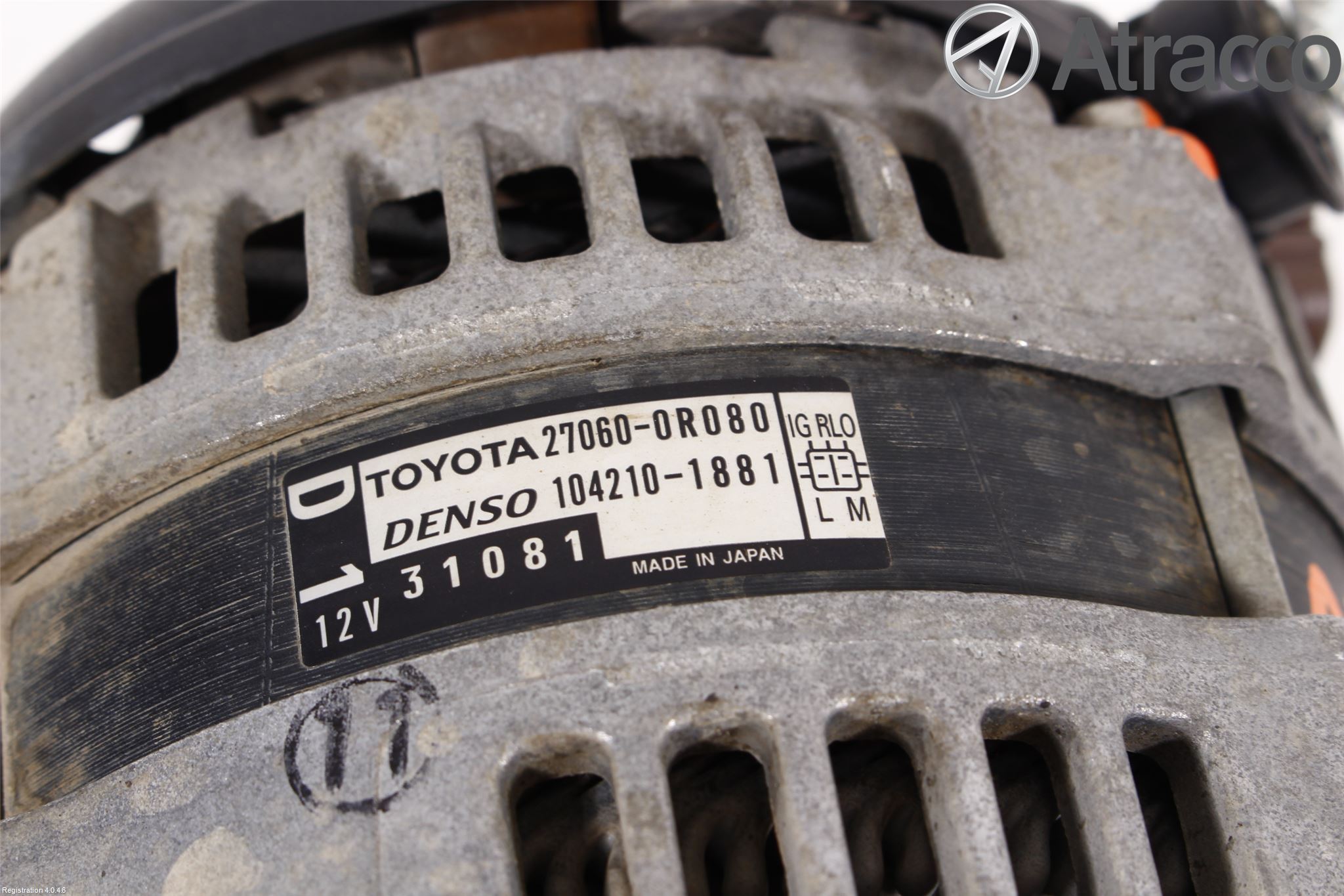 Toyota AVENSIS 09-15 Generator