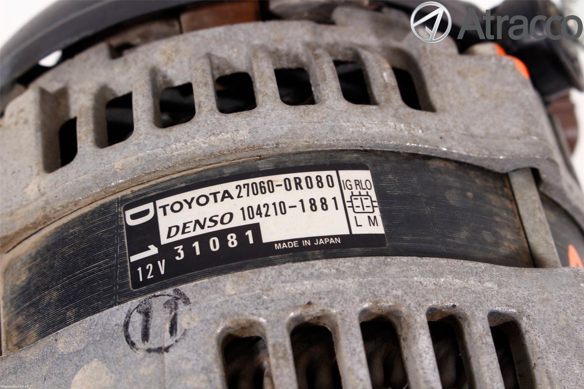 Toyota AVENSIS 09-15 Generator