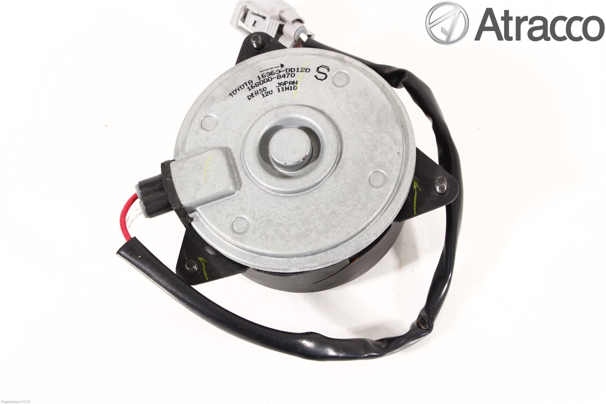 Toyota AURIS 10-12 Kylfläkt El