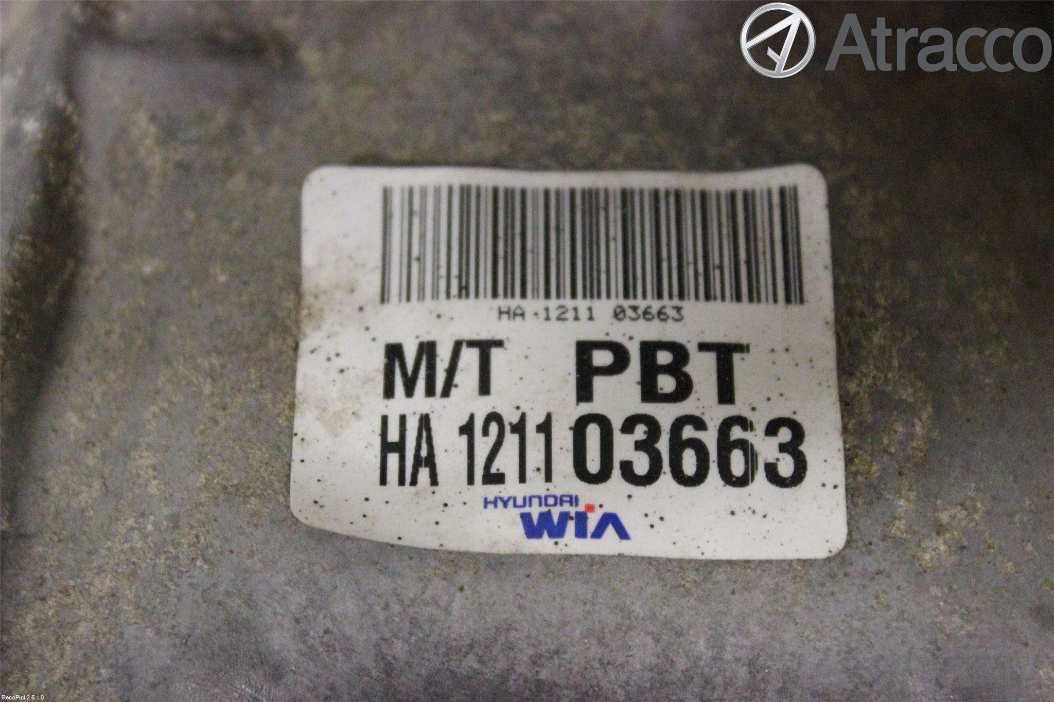 Hyundai i20 PB 09-14 Växellåda Man 5 Vxl