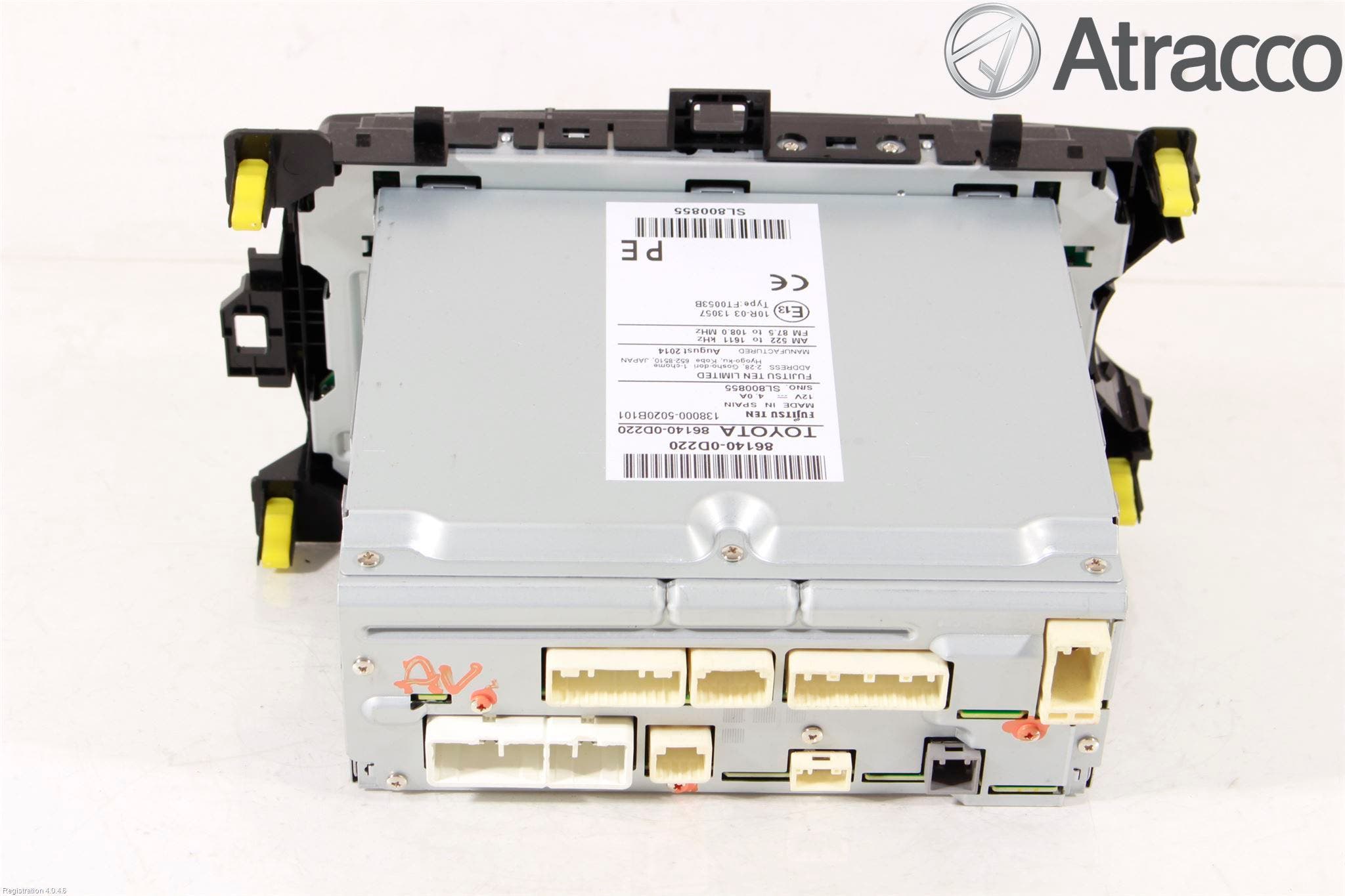 Toyota YARIS XP130 12-14 Cd Radio - Multimediapanel