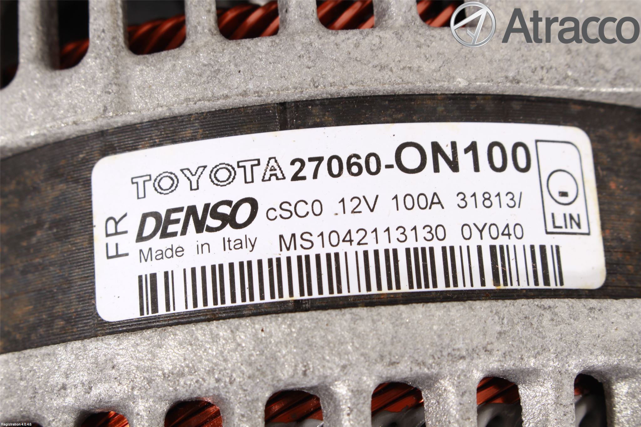Toyota AURIS 13-19 Generator