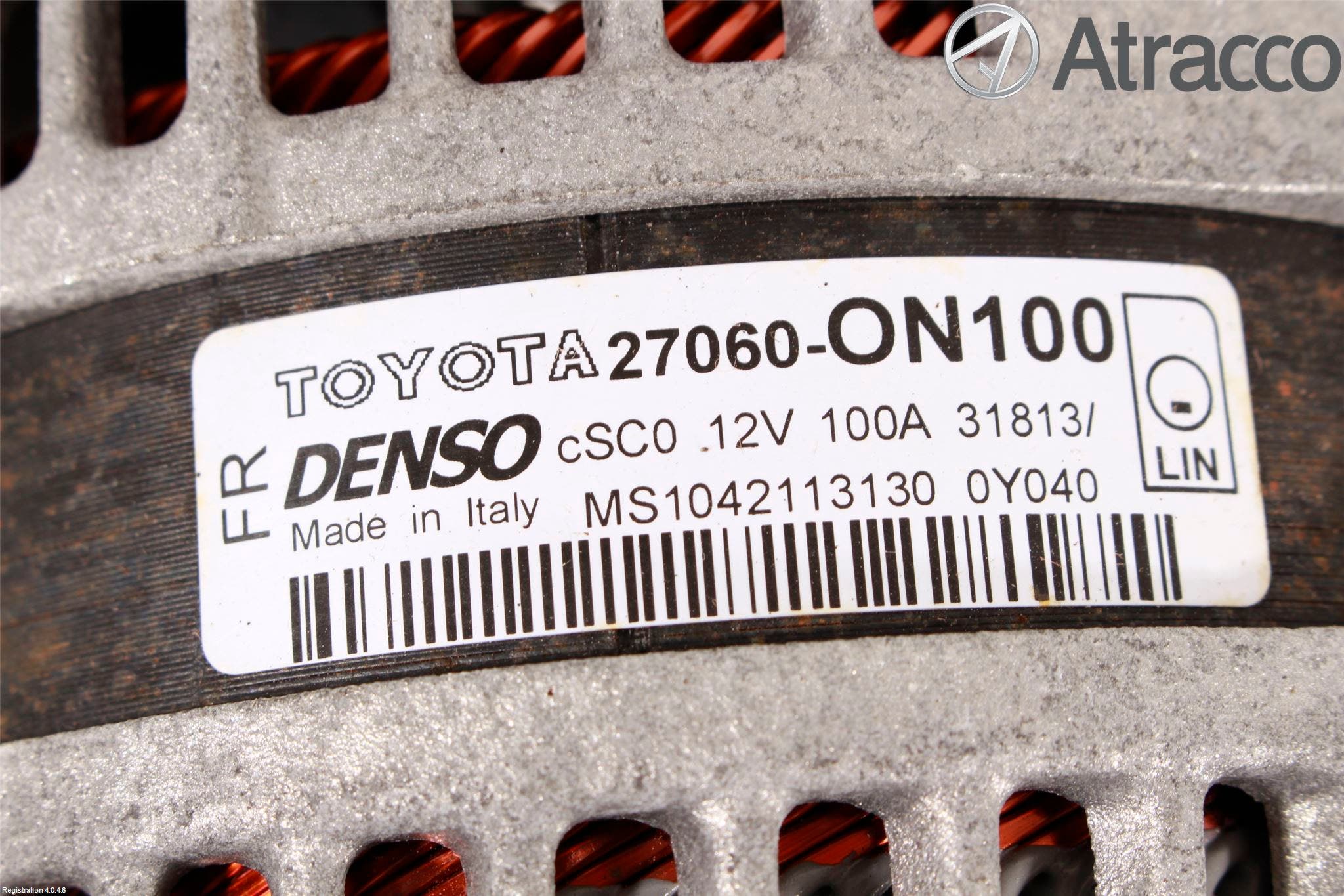 Toyota AURIS 13-19 Generator