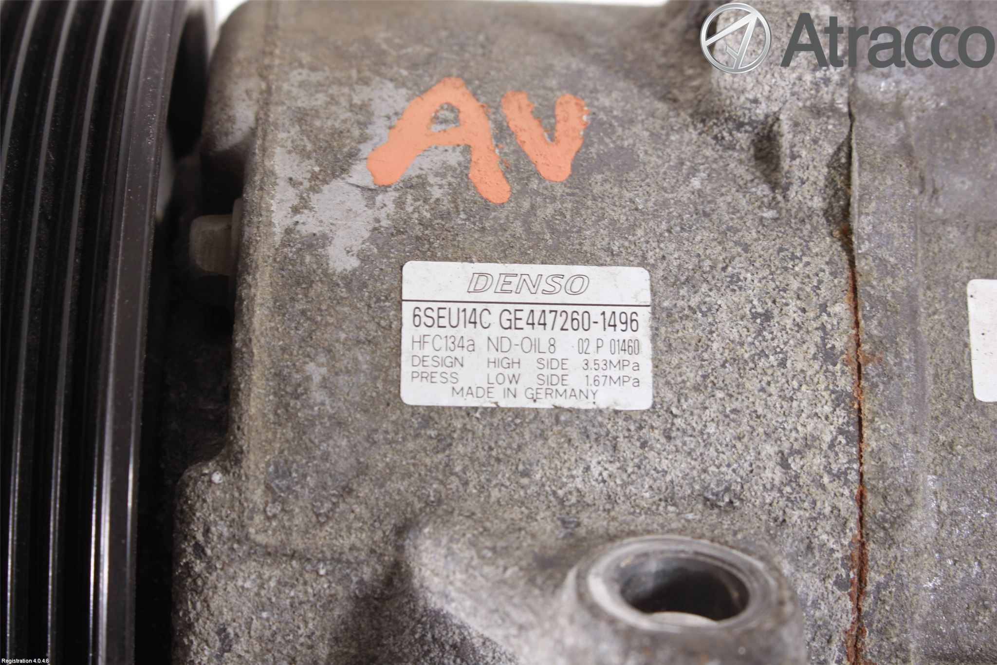 Toyota AURIS 10-12 Ac Kompressor