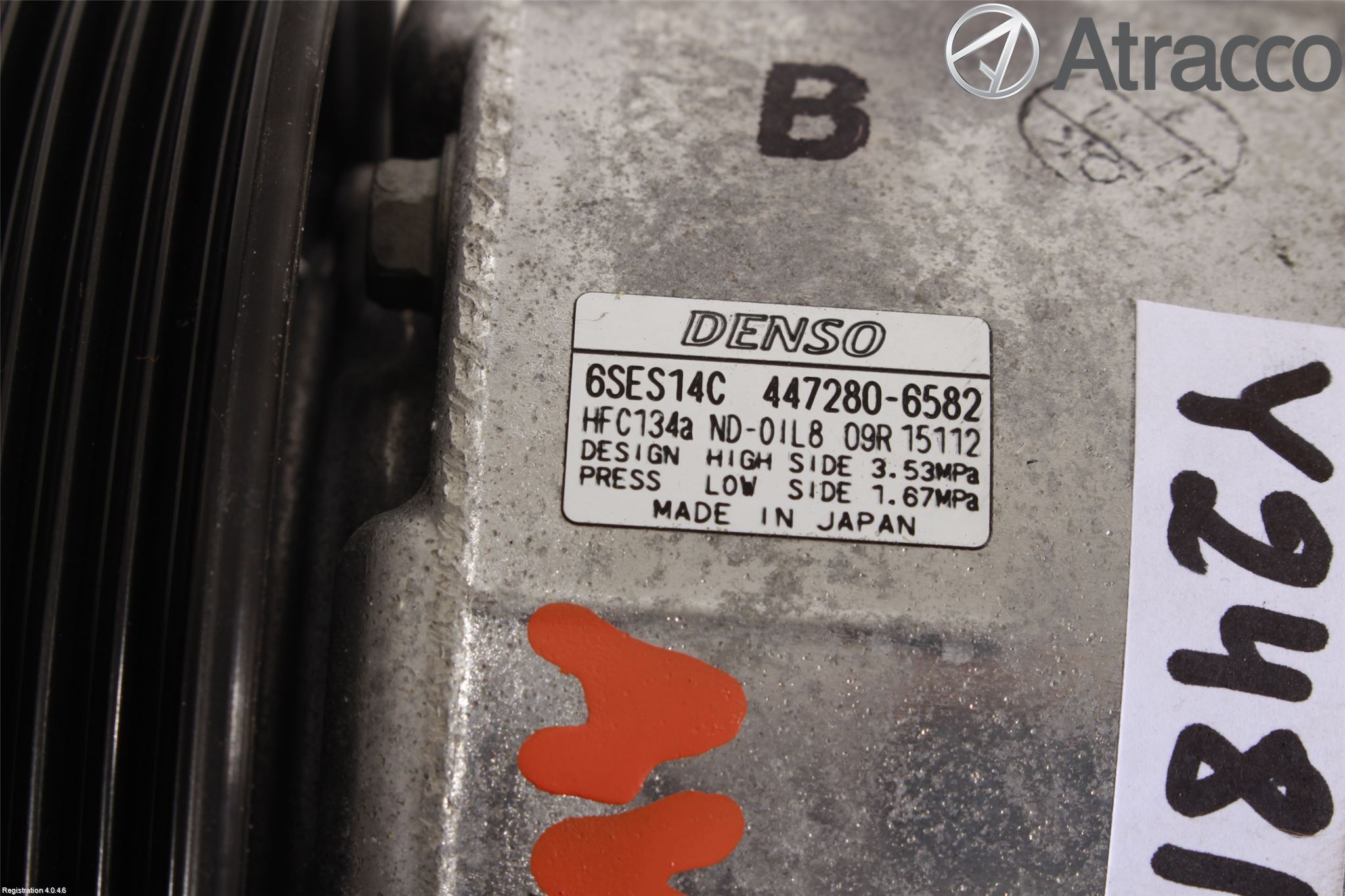 Toyota AURIS 13-19 Ac Kompressor