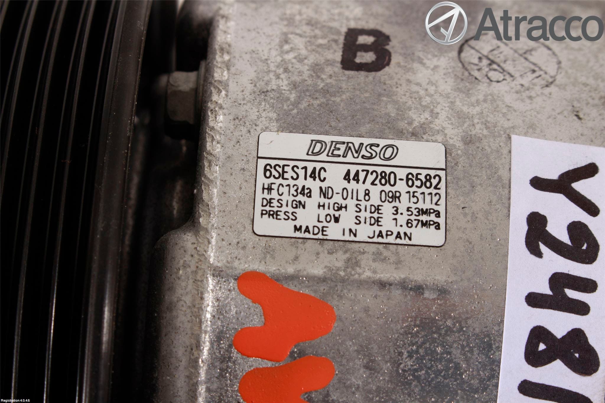 Toyota AURIS 13-19 Ac Kompressor