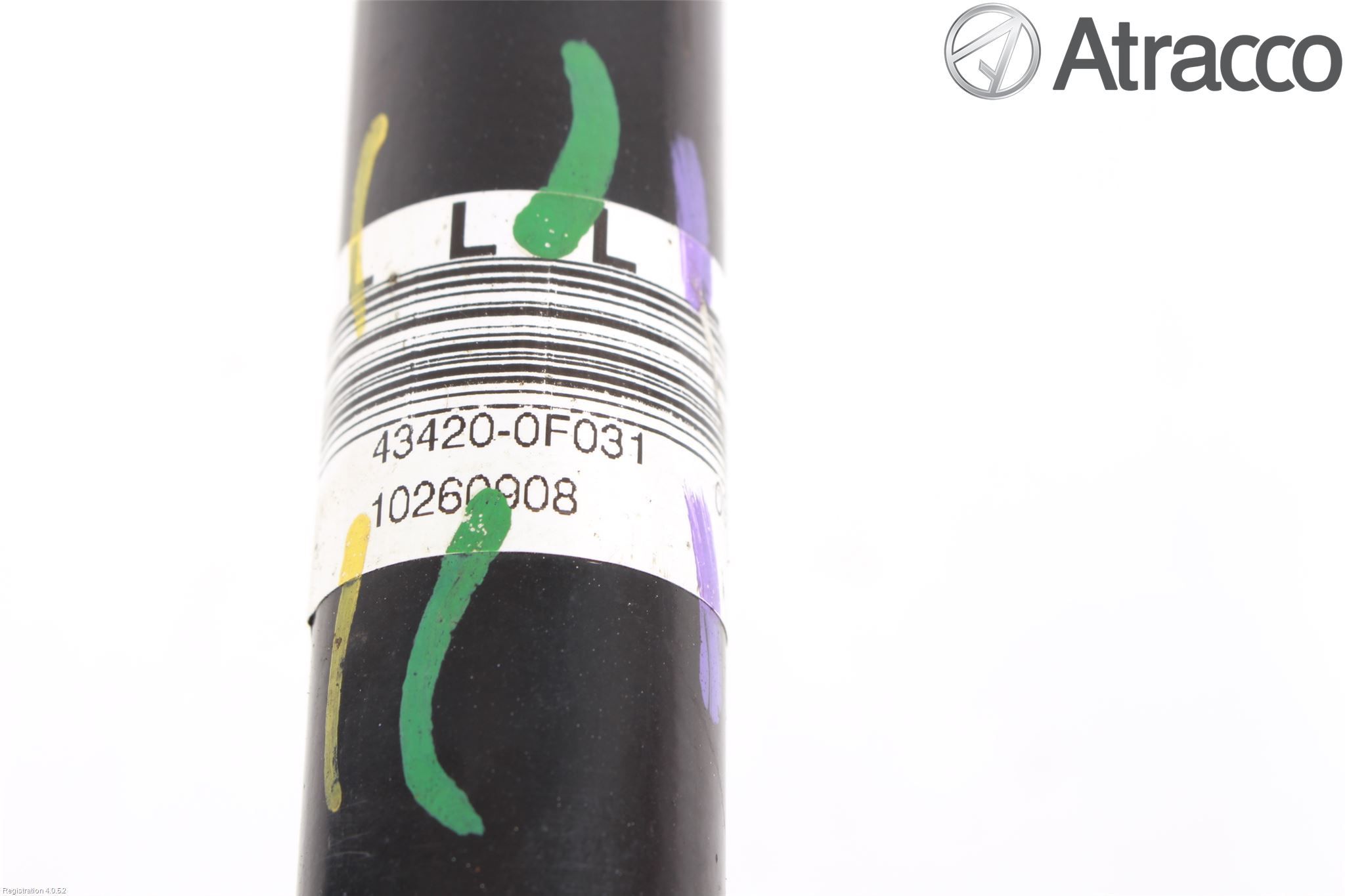 Toyota VERSO 09-18 Drivaxel Fram Vänster