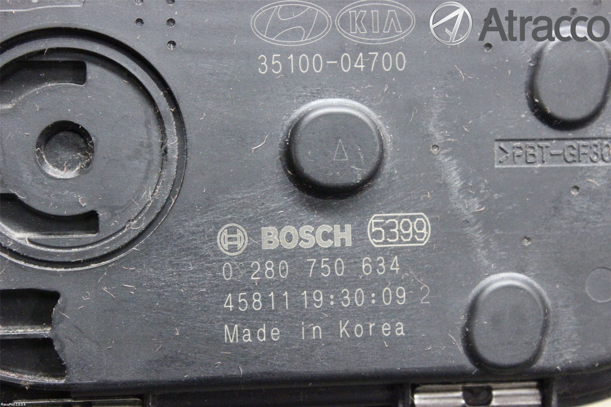 Hyundai i20 GB 15-20 Injspjällhus