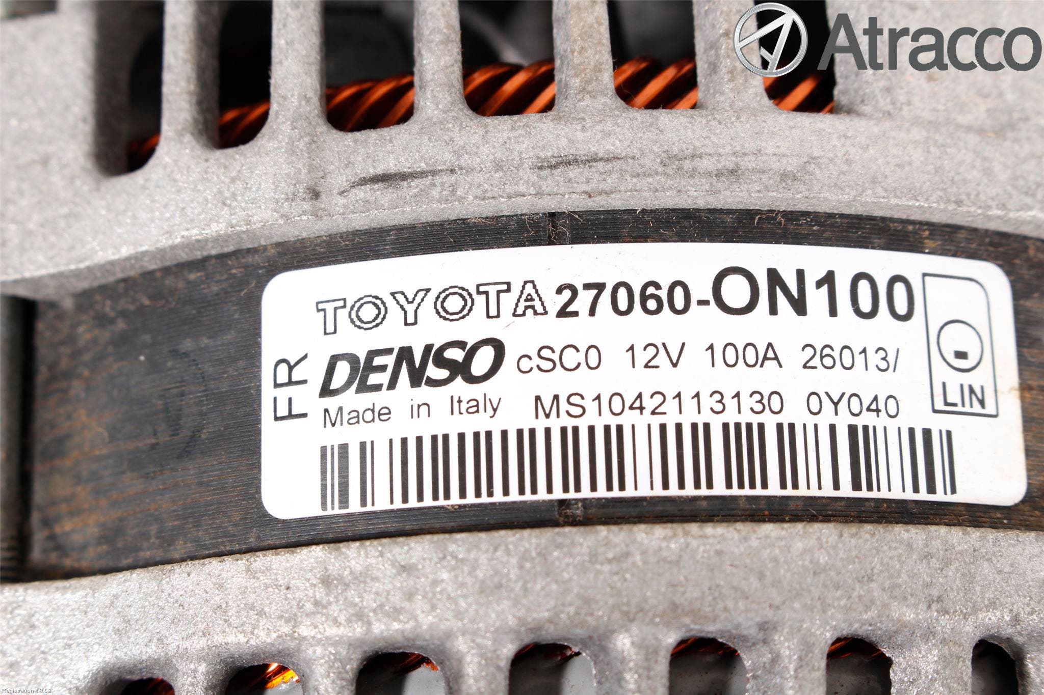 Toyota AURIS 13-19 Generator