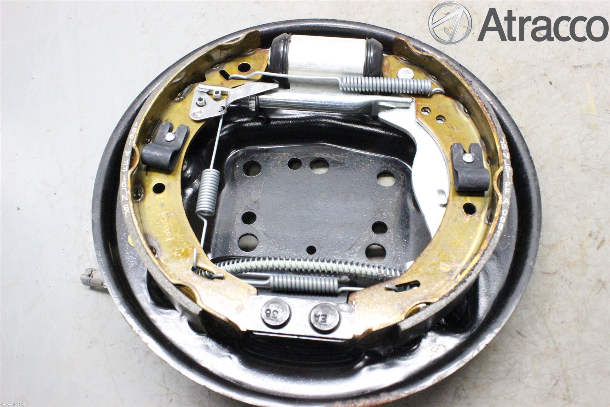 Ford FIESTA 09-12 Bromssköld Bak