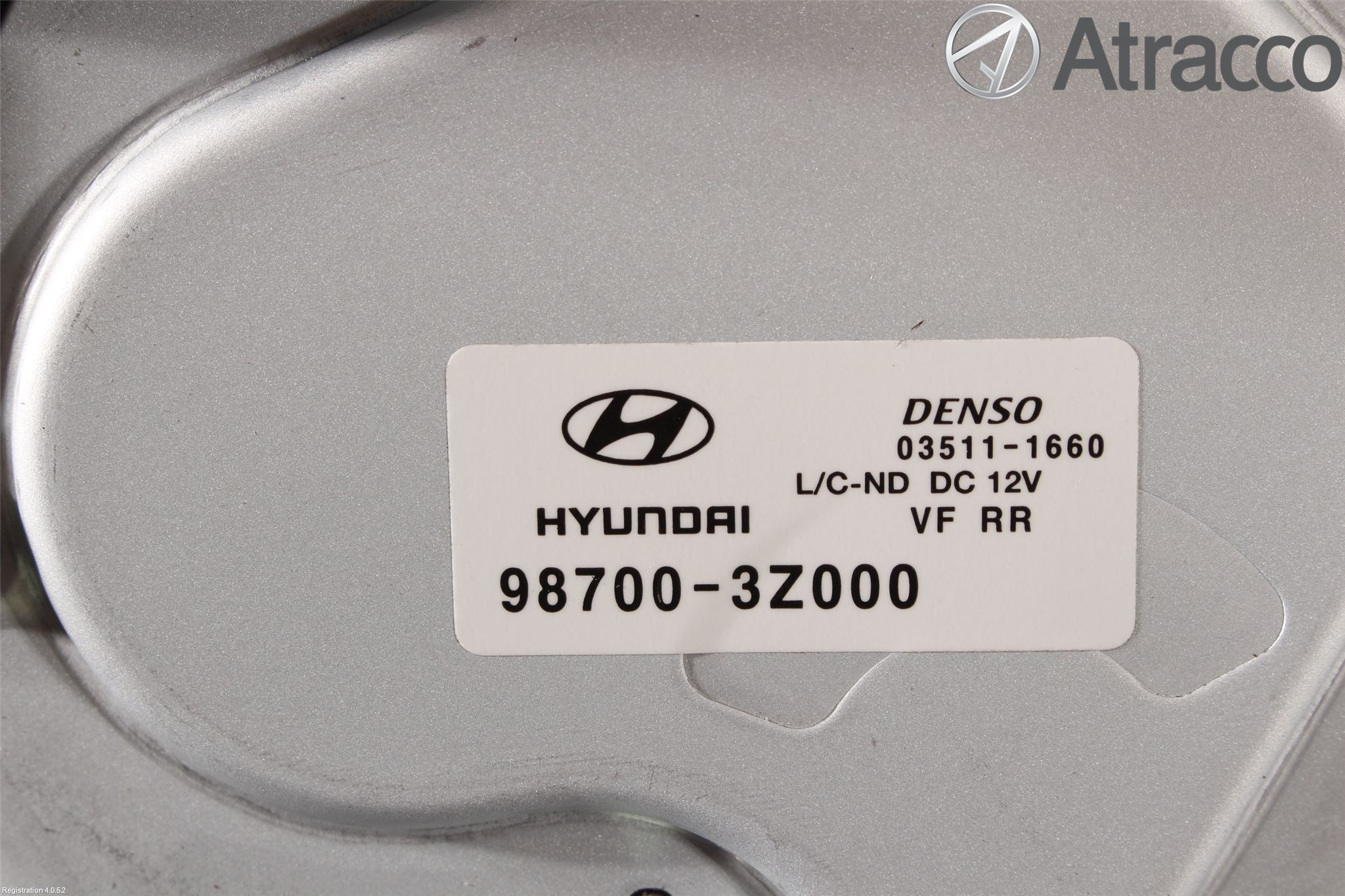 Hyundai i40 08-15 Torkarmotor Baklucka