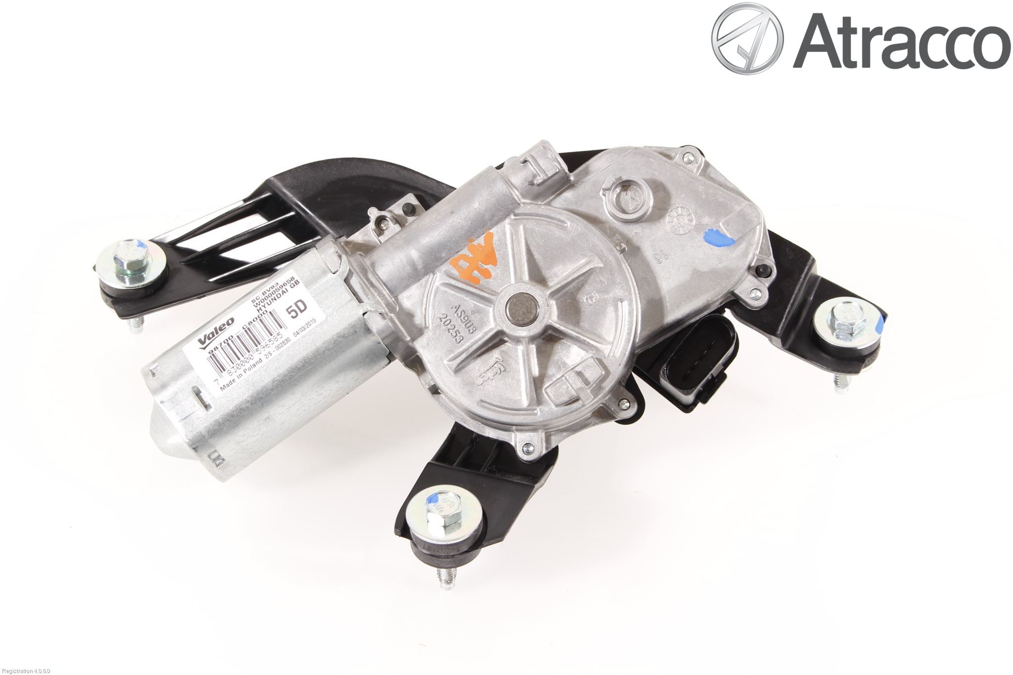 Hyundai i20 GB 15-20 Torkarmotor Baklucka