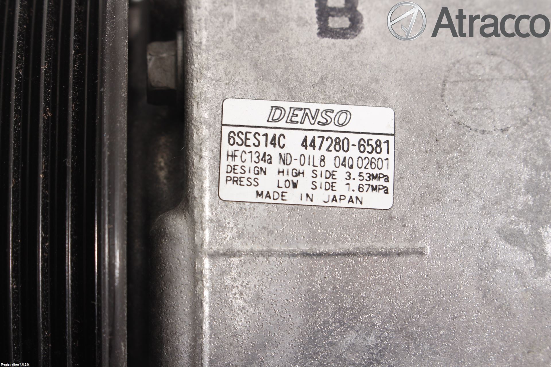 Toyota AURIS 13-19 Ac Kompressor