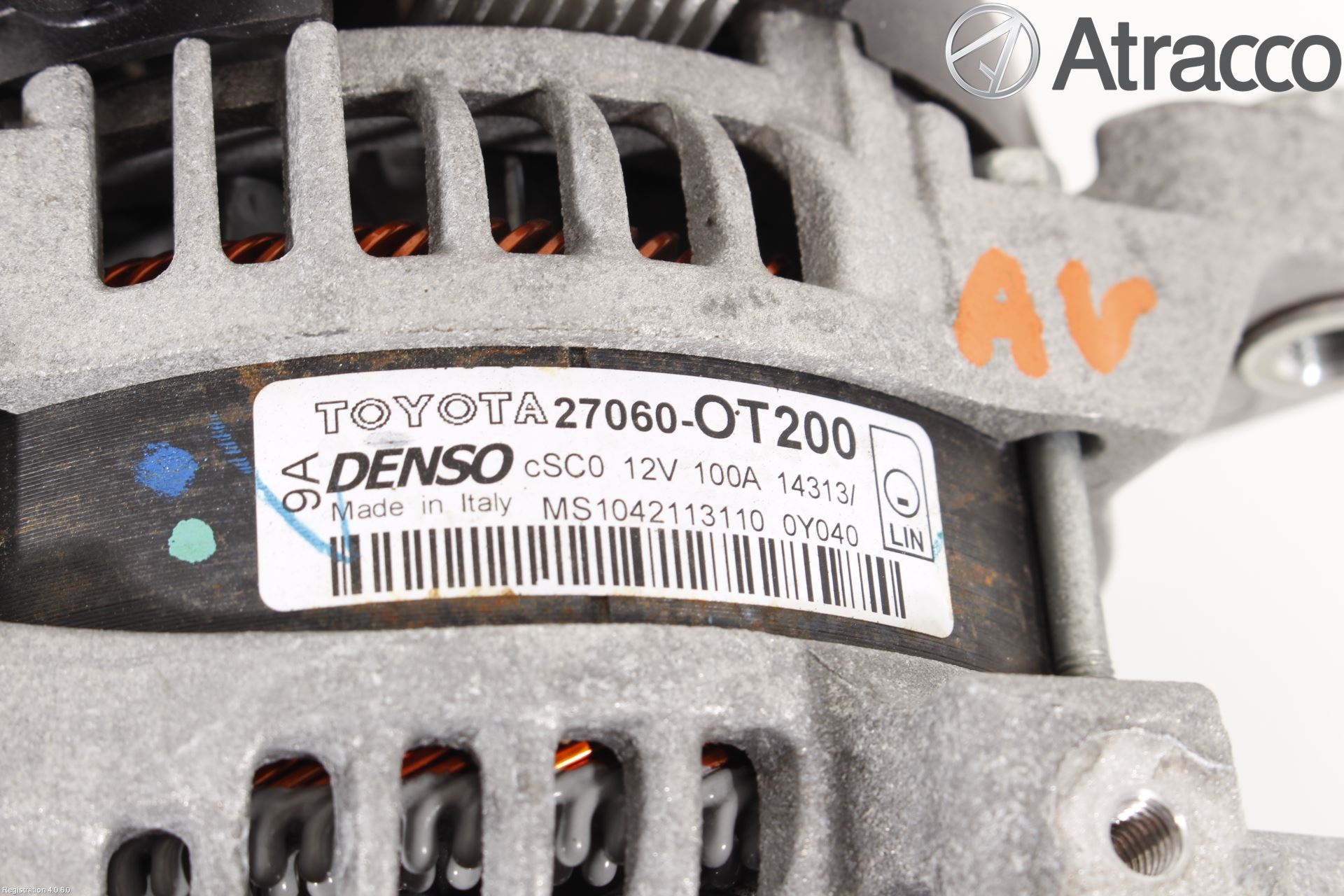 Toyota AURIS 13-19 Generator