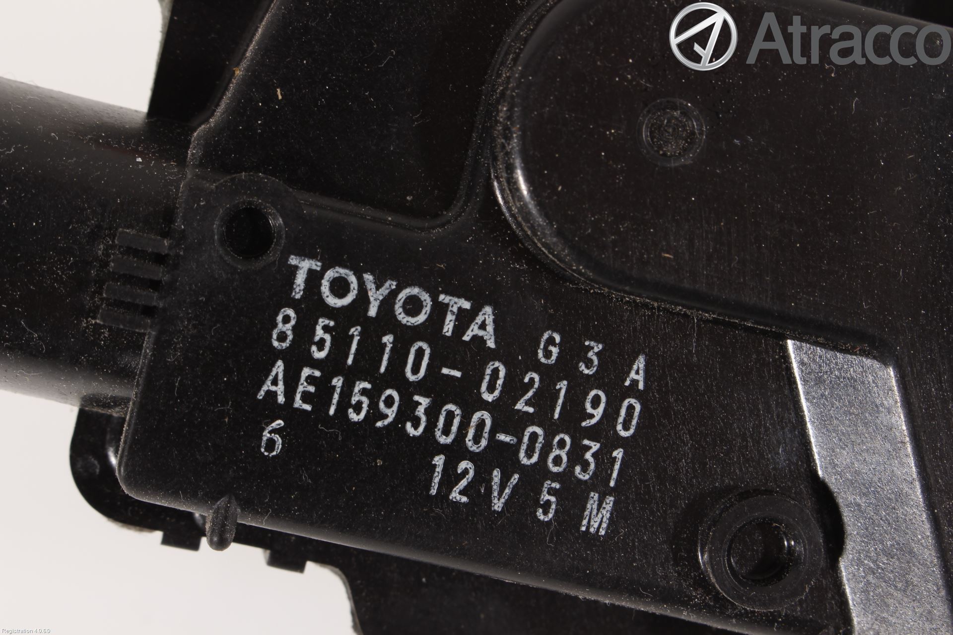 Toyota AURIS 10-12 Torkarmotor Vindruta