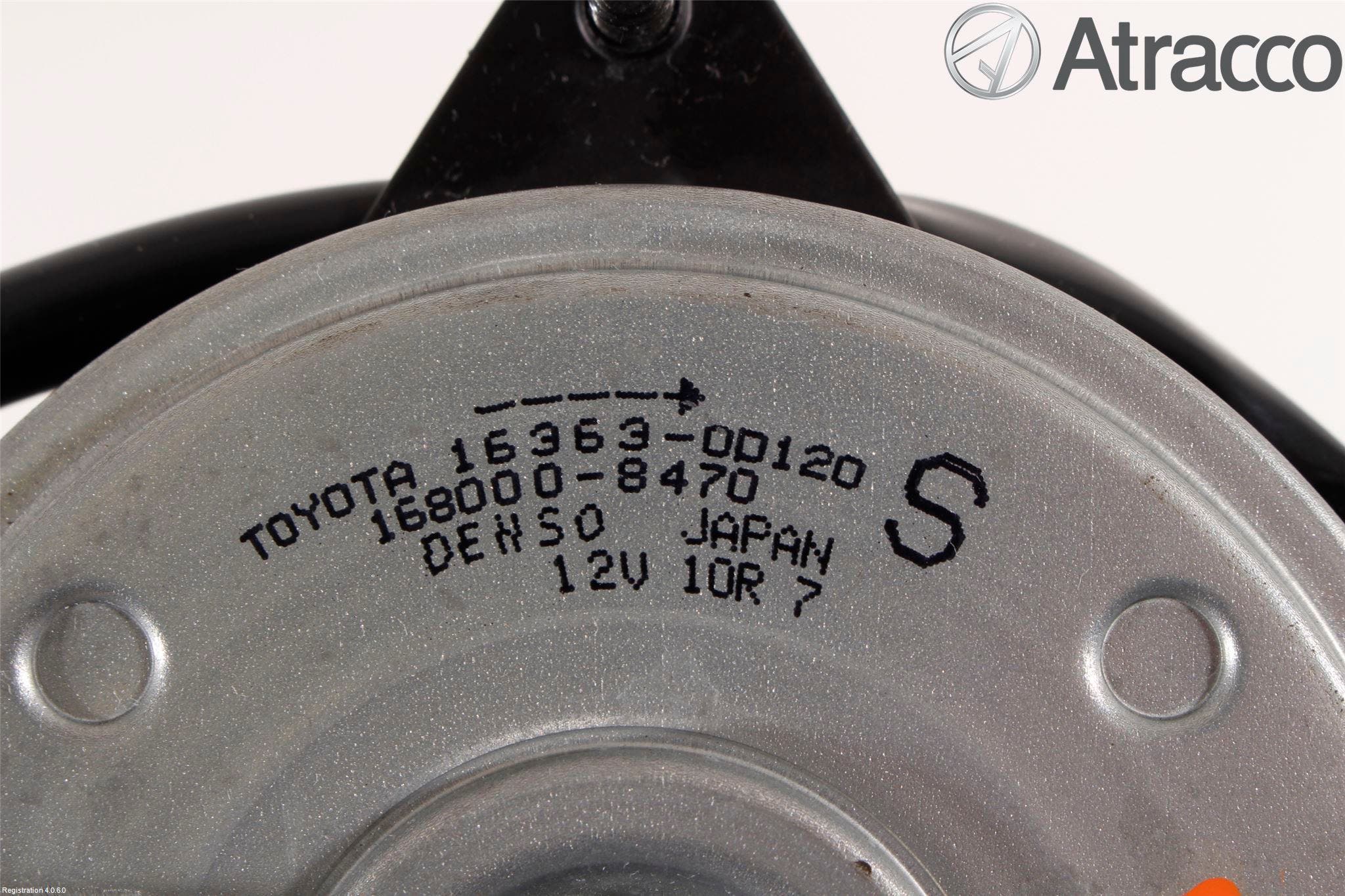 Toyota AURIS 13-19 Kylfläkt El