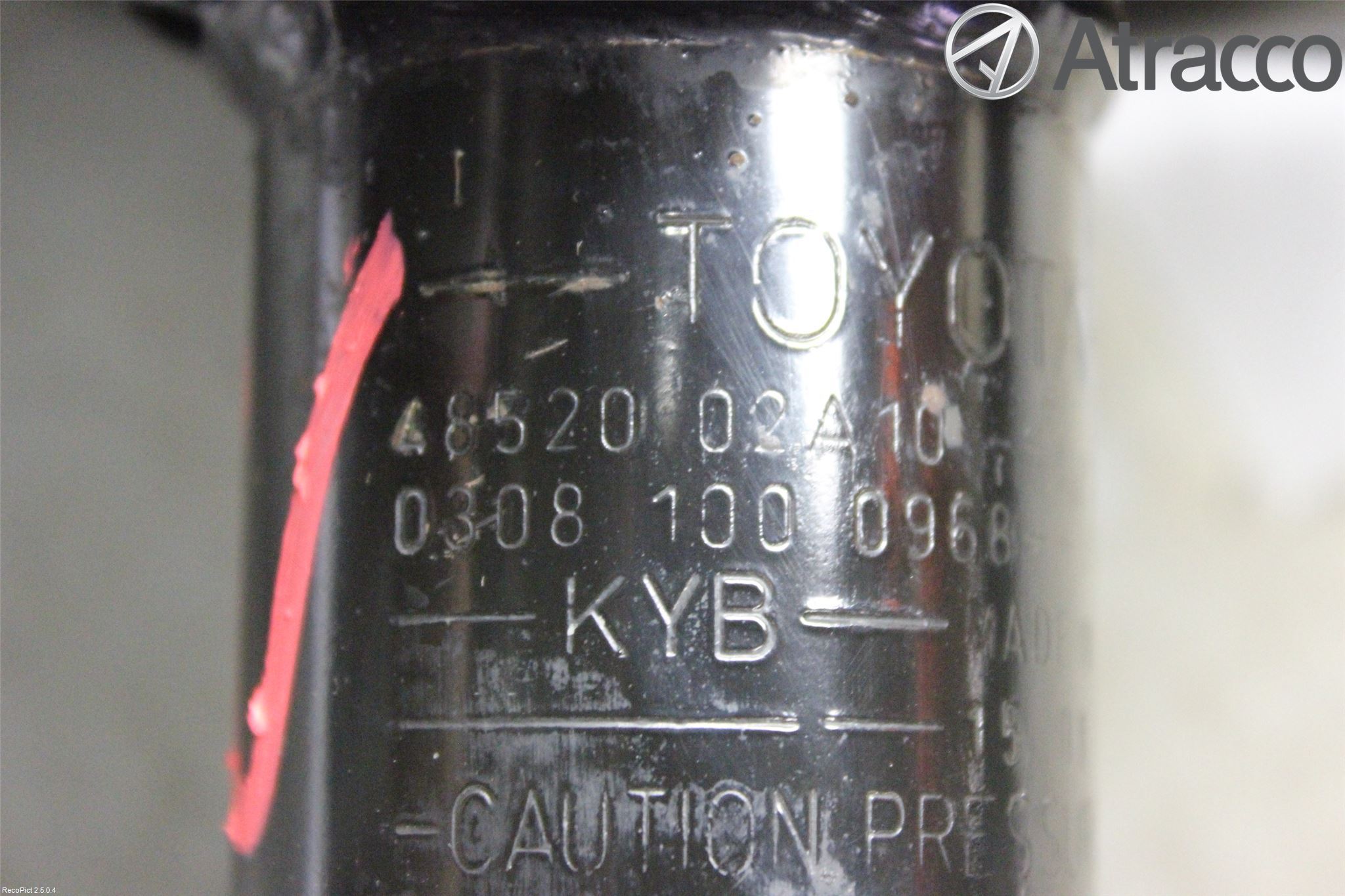 Toyota AURIS 13-19 Fjäderben Fram Vänster