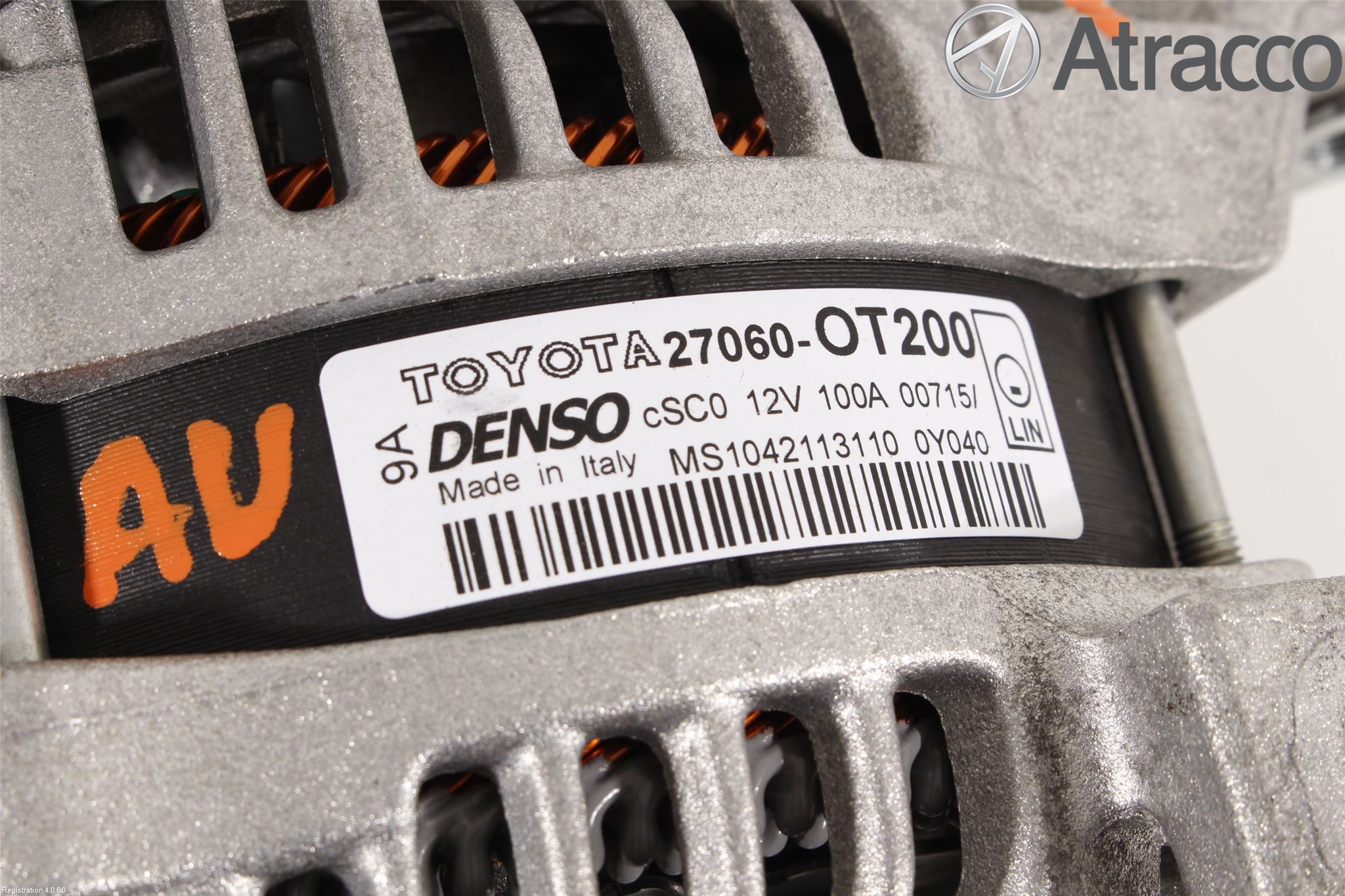 Toyota AURIS 13-19 Generator