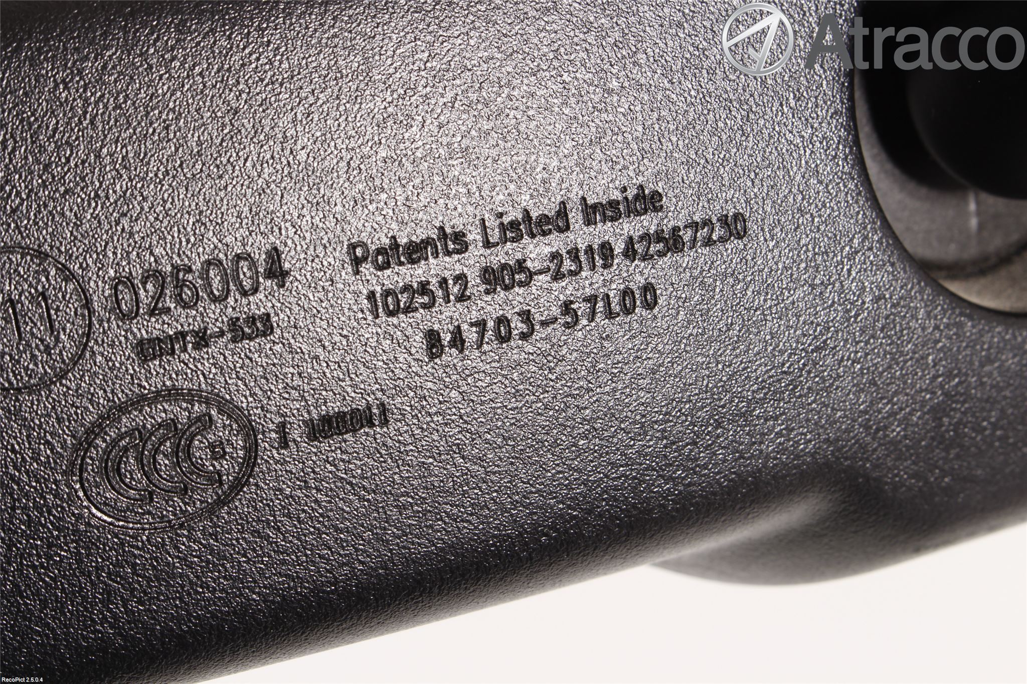 Suzuki KIZASHI Spegel Invändig