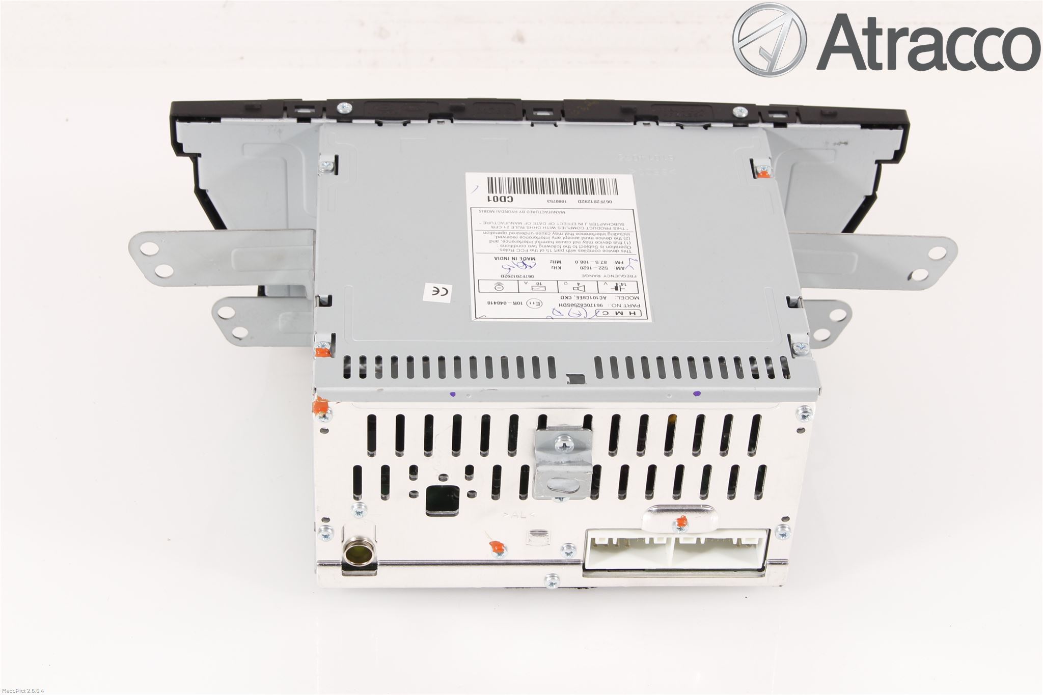 Hyundai i20 GB 15-20 Cd Radio - Multimediapanel