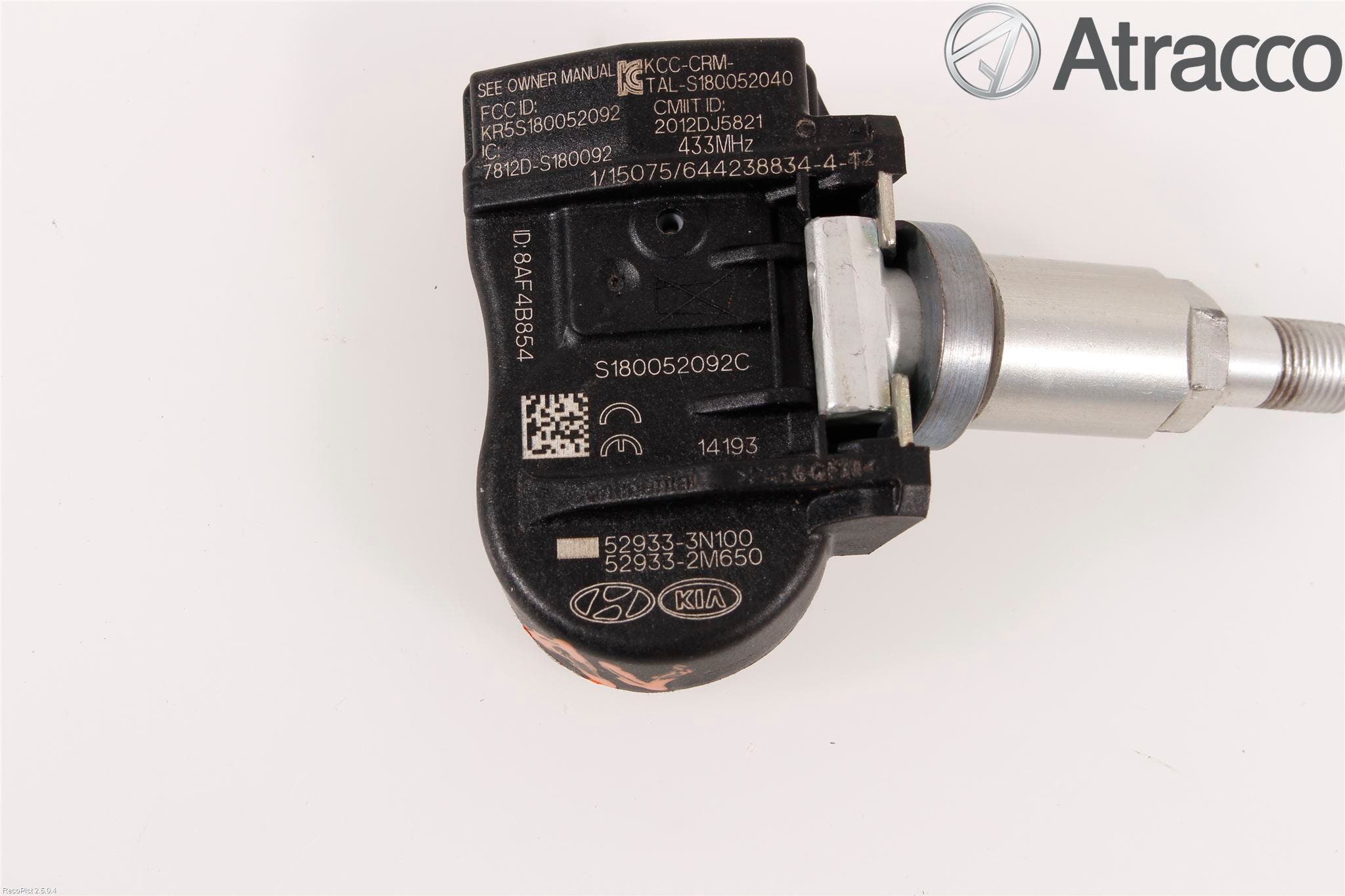 Hyundai ix20 Givare Däcktryck