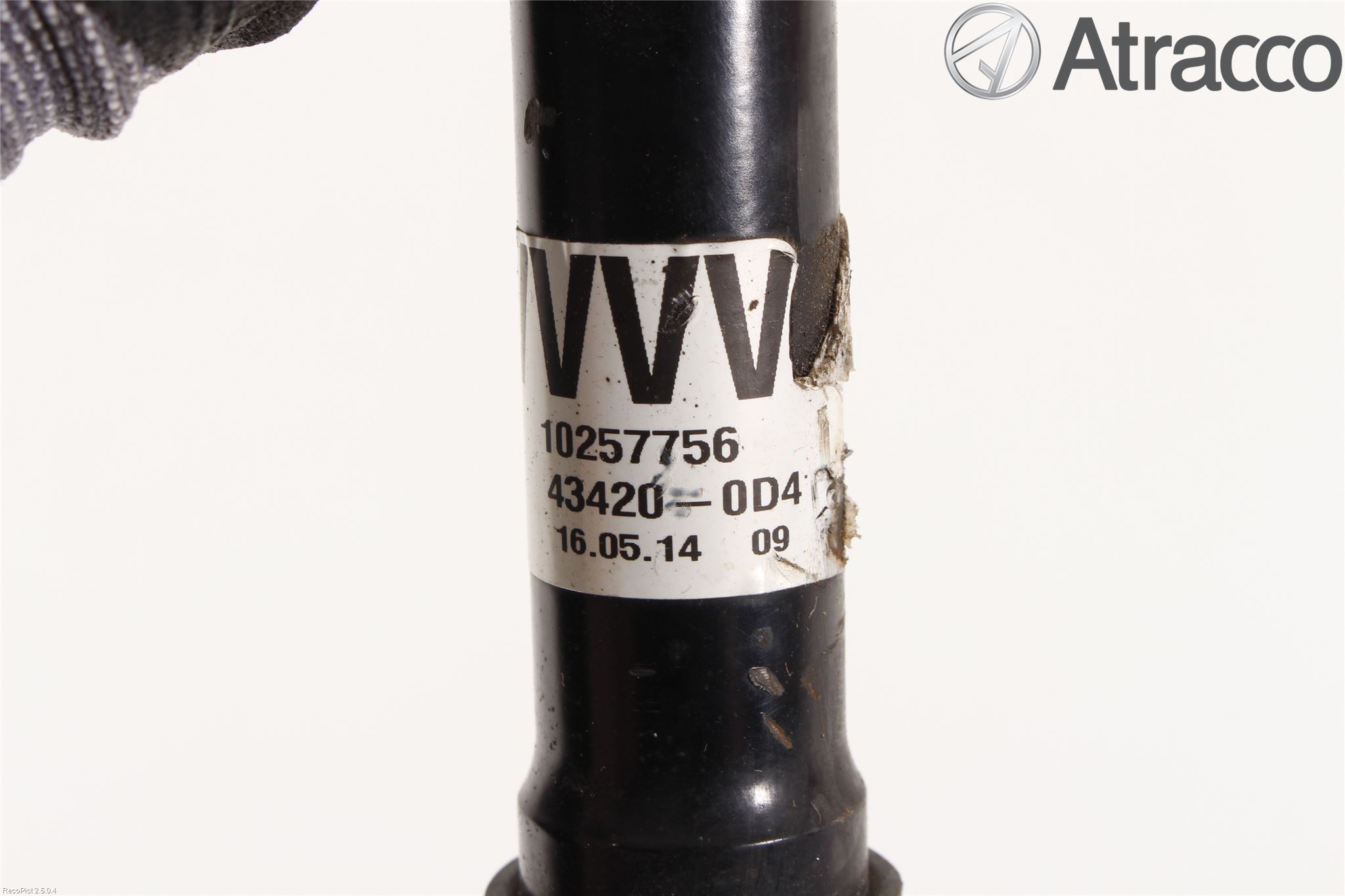 Toyota YARIS XP130 12-14 Drivaxel Fram Vänster