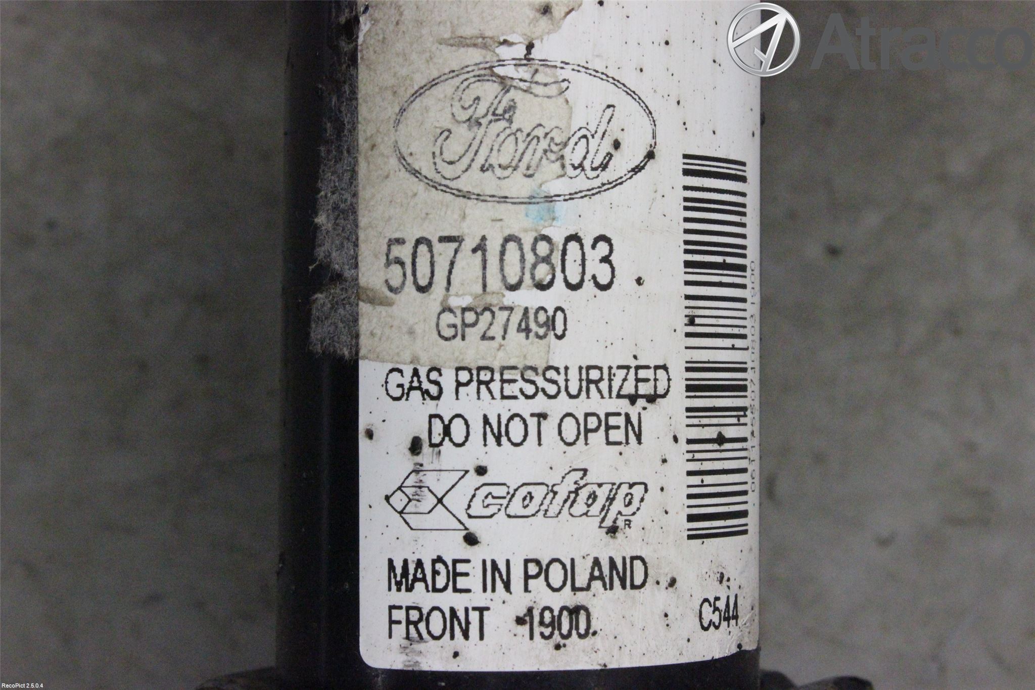 Ford KA 09-16 Fjäderben Fram Vänster