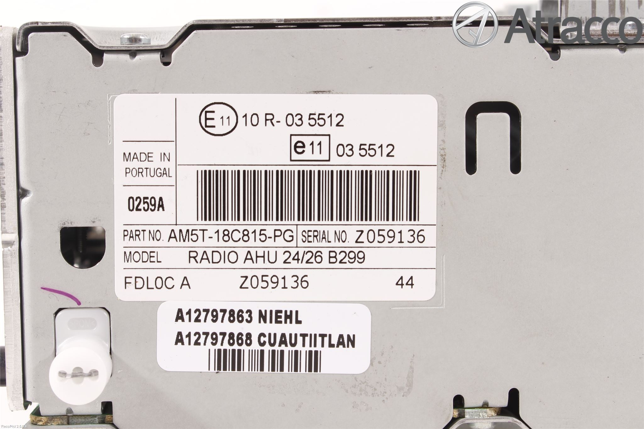 Ford FIESTA 13-17 Cd Radio - Multimediapanel