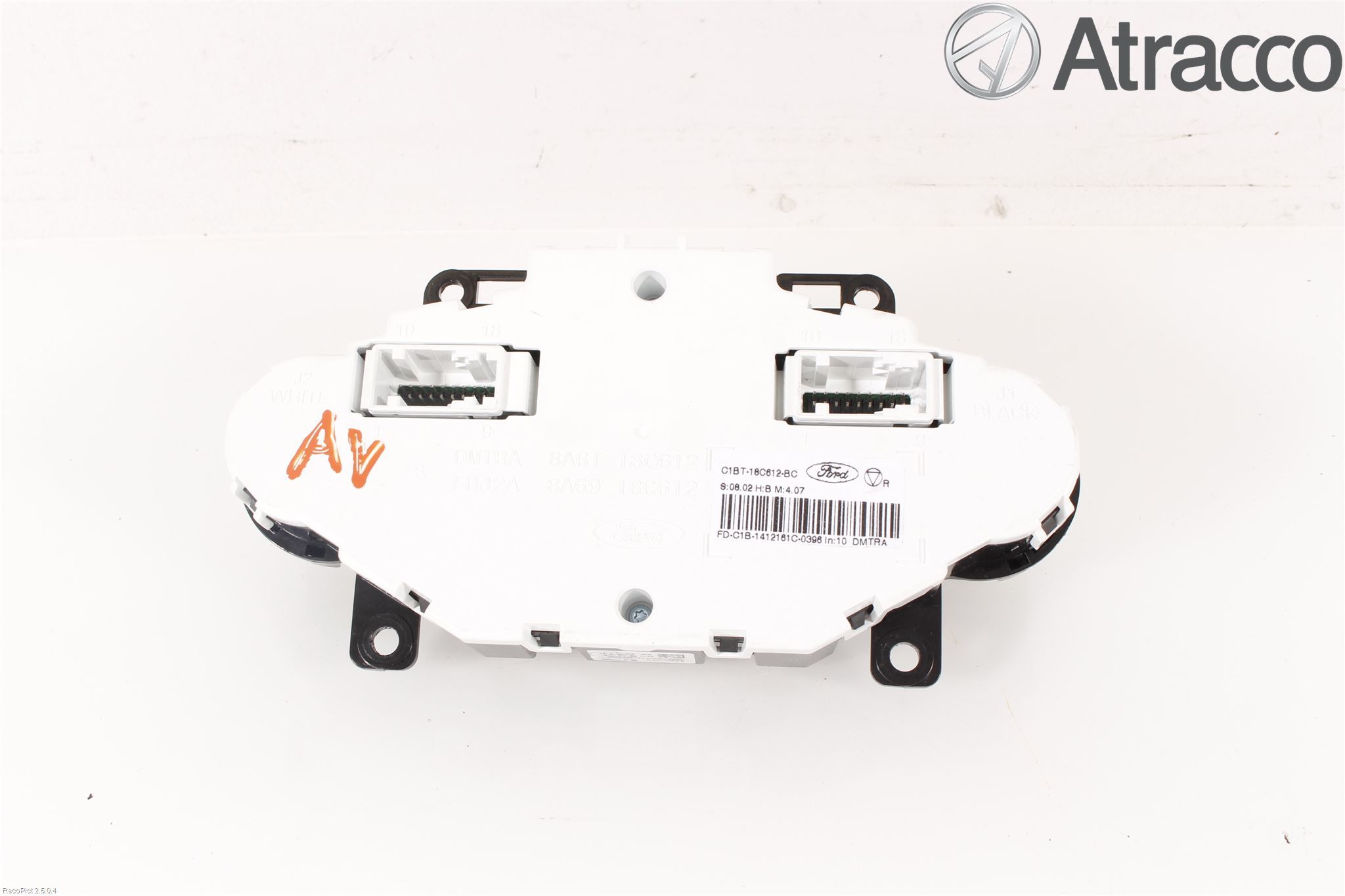 Ford FIESTA 13-17 Ac Styrenhet Ac Manöveren