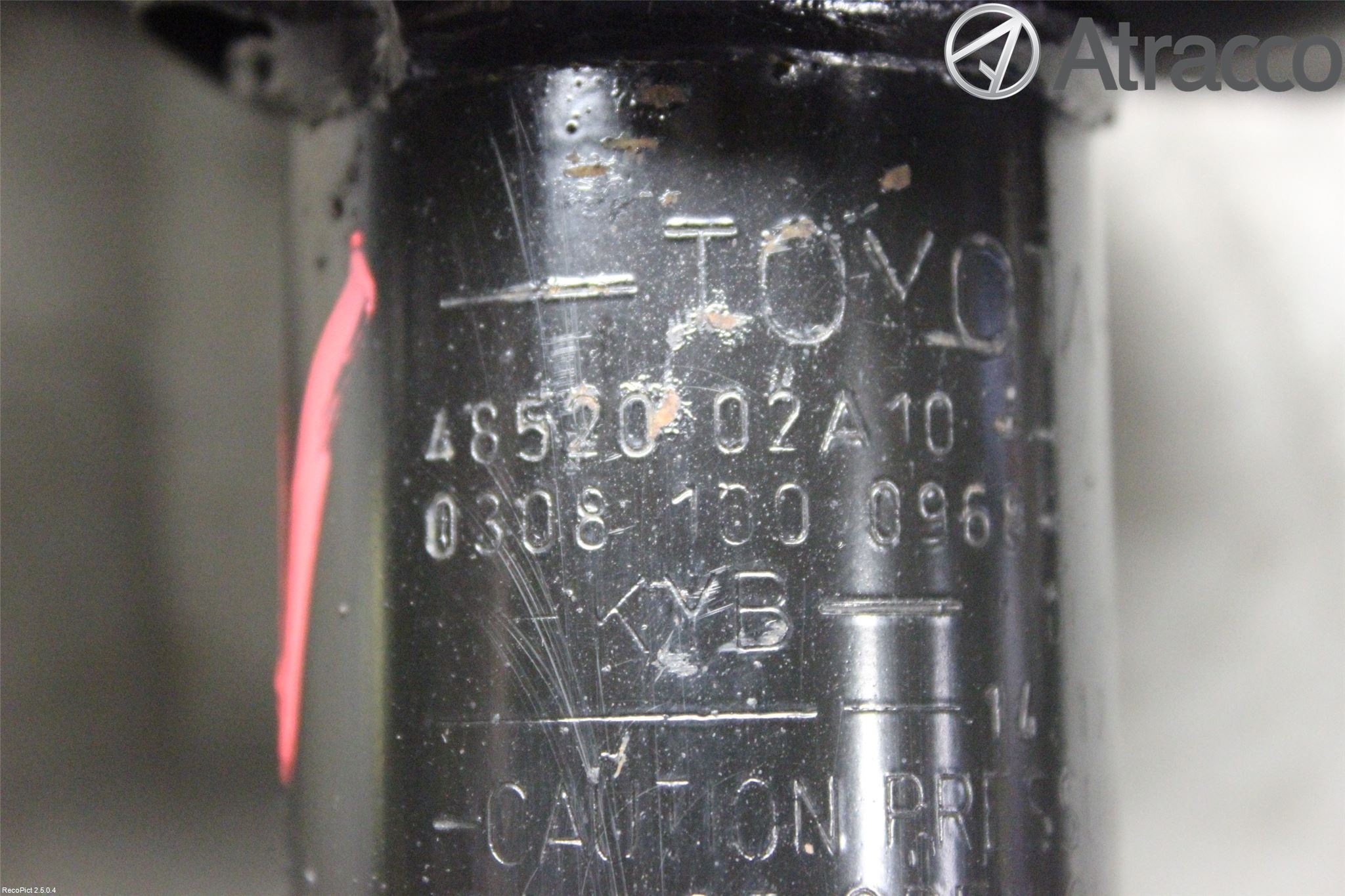 Toyota AURIS 13-19 Fjäderben Fram Vänster