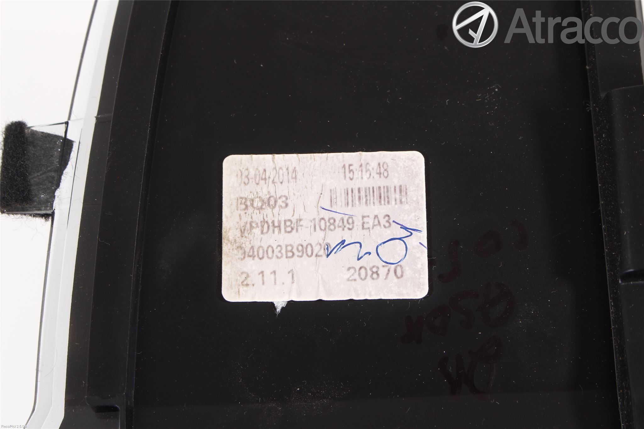 Hyundai i10 BA 14-16 Instrument Komb