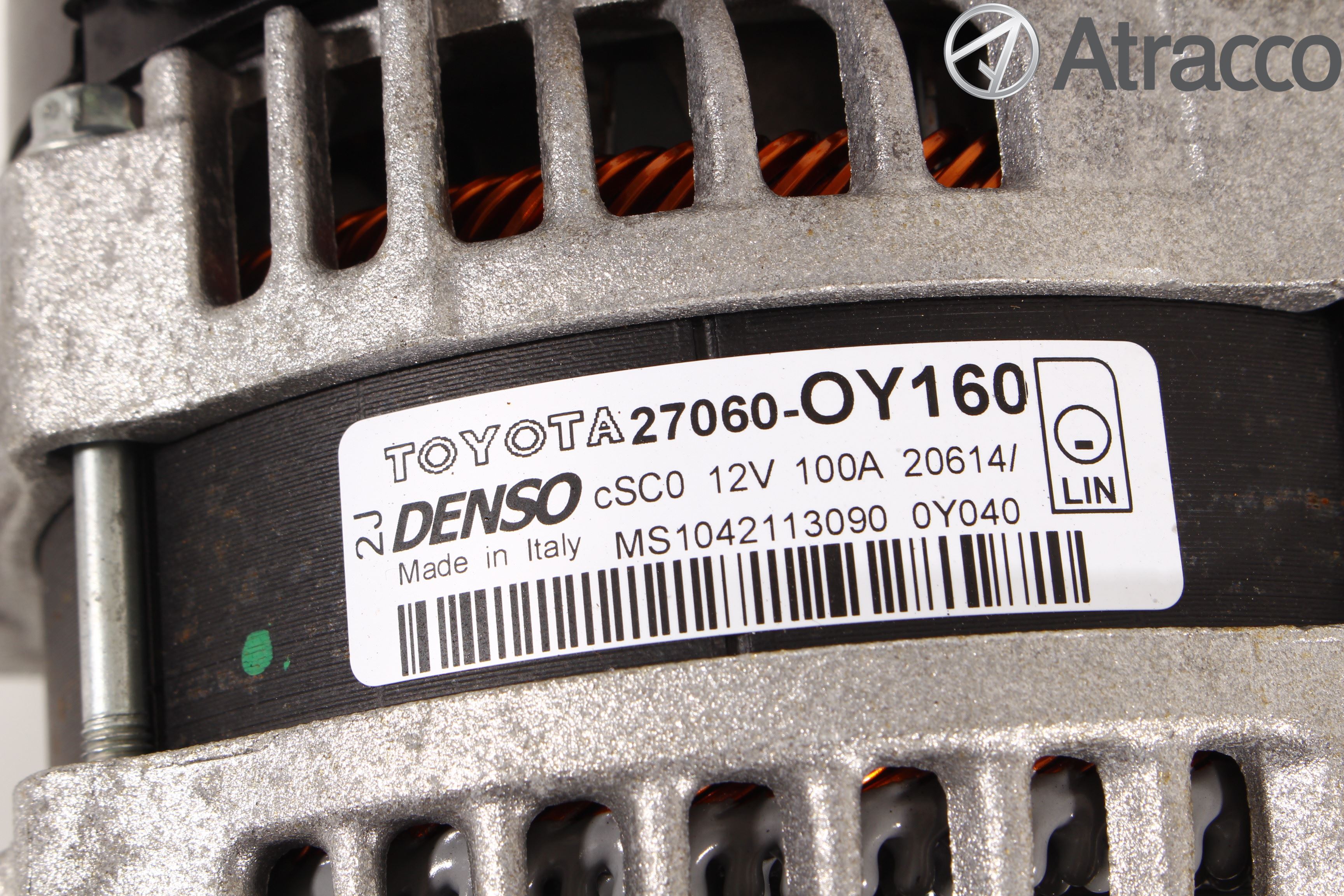 Toyota YARIS XP130 12-14 Generator