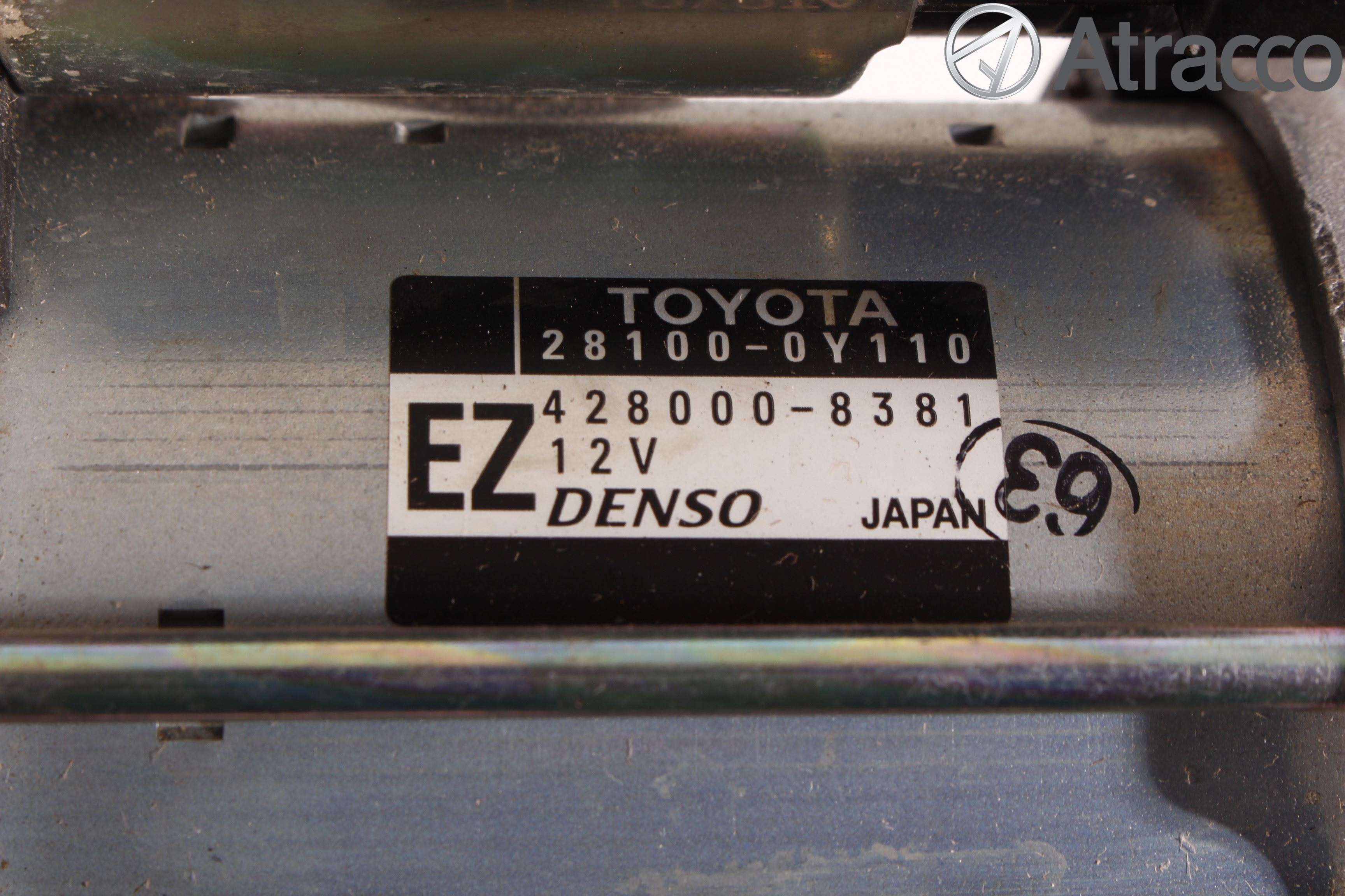 Toyota YARIS XP130 12-14 Startmotor