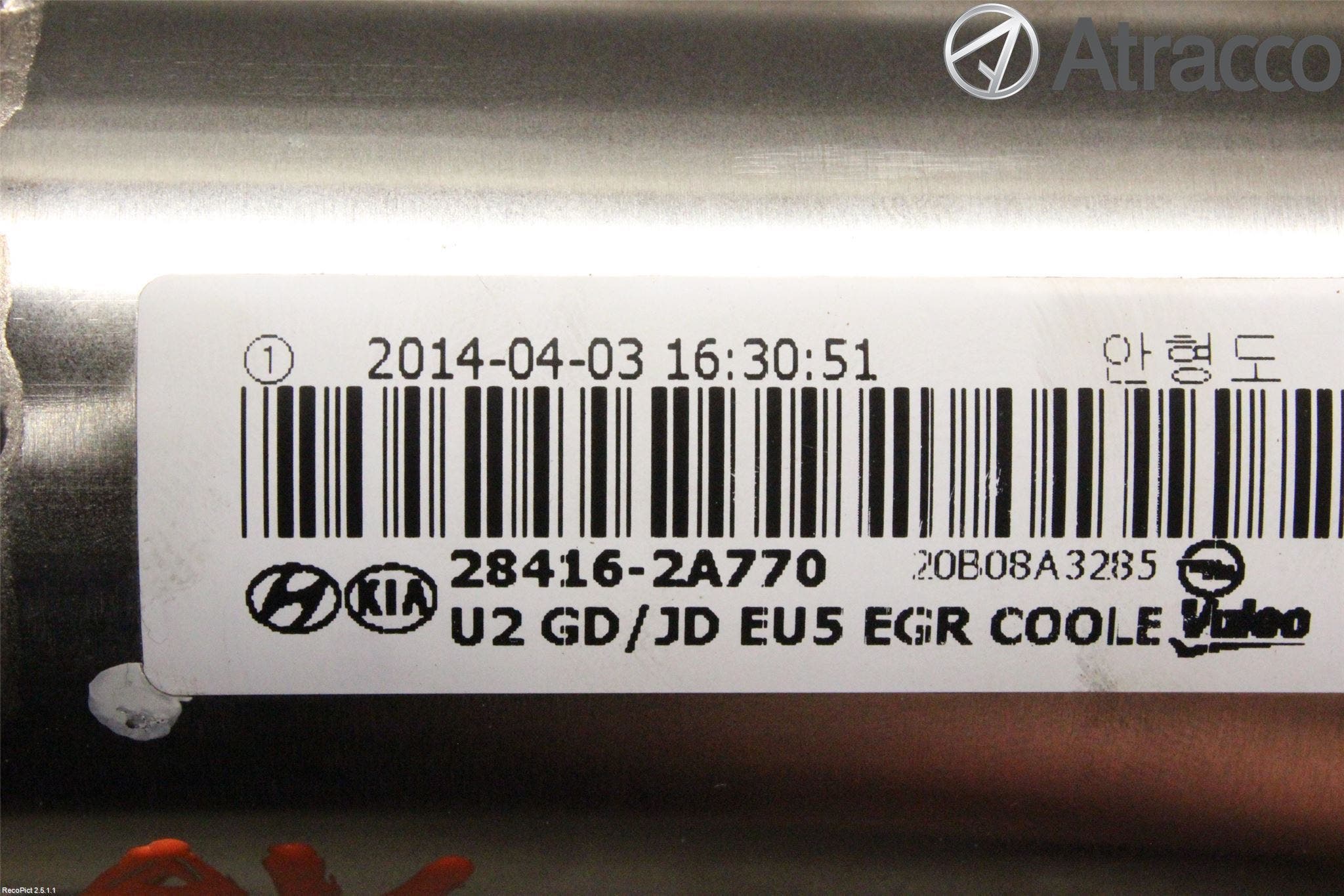 Hyundai i30 GD 13-17 Avgaskylare