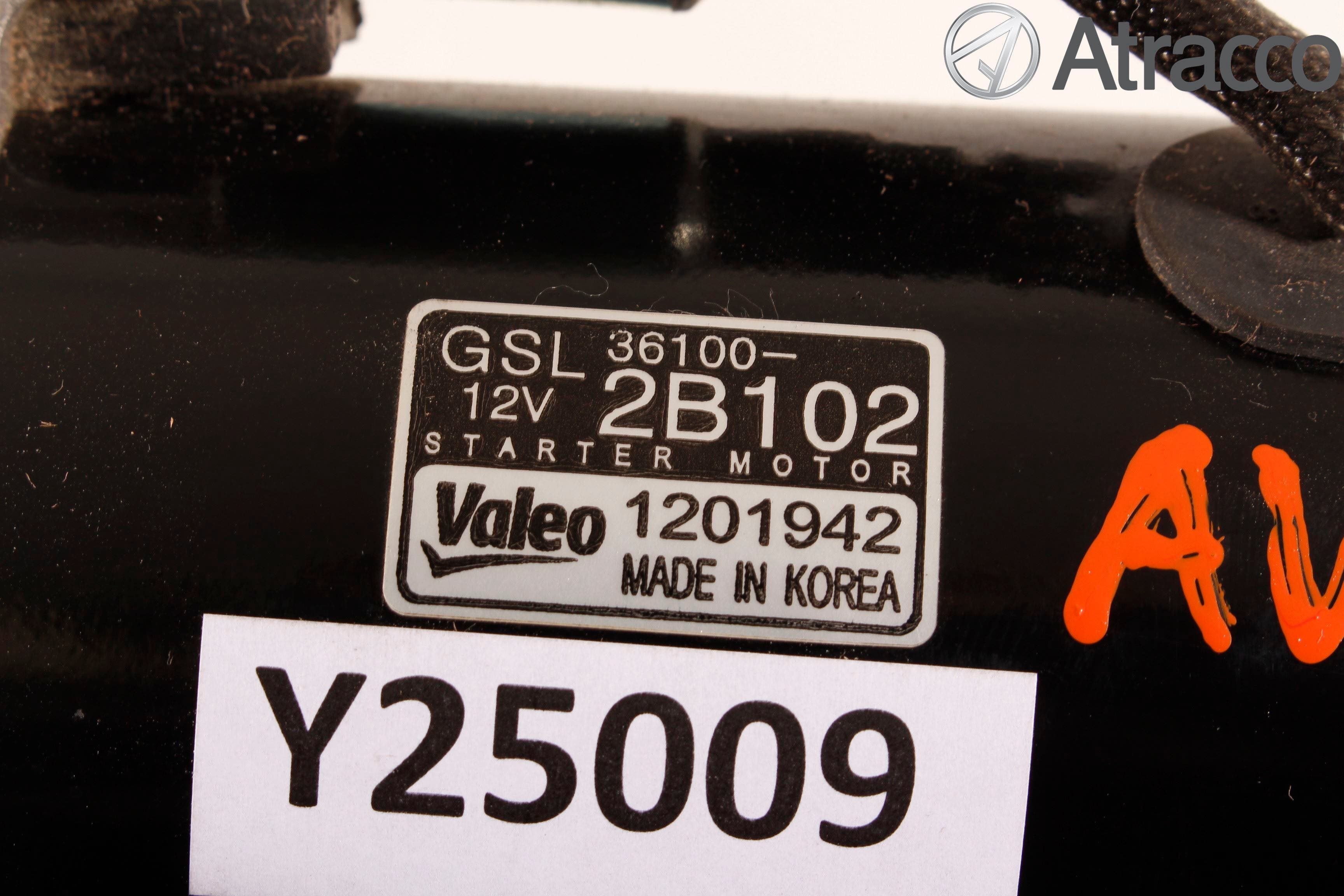 Hyundai i20 PB 09-14 Startmotor