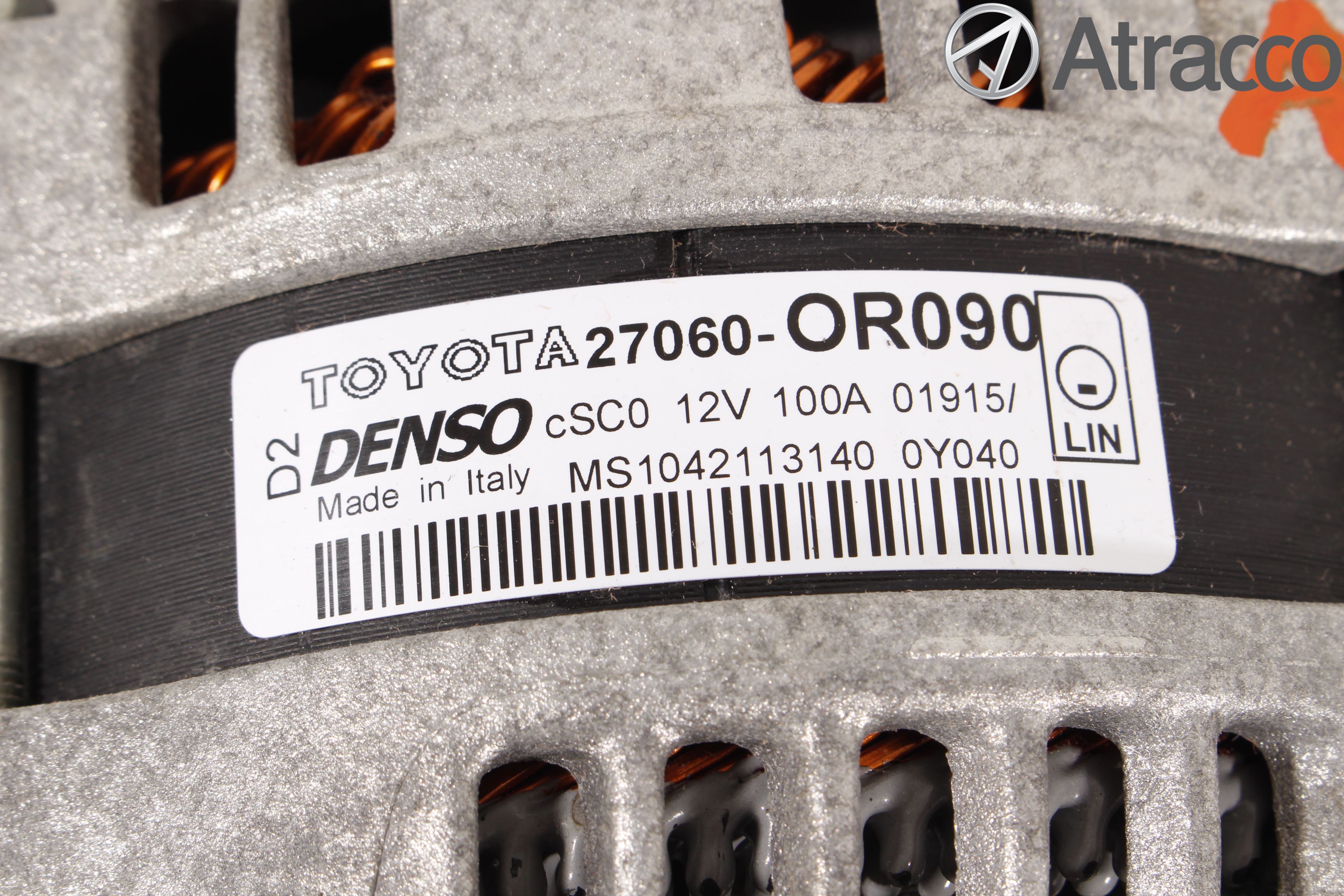 Toyota AURIS 13-19 Generator