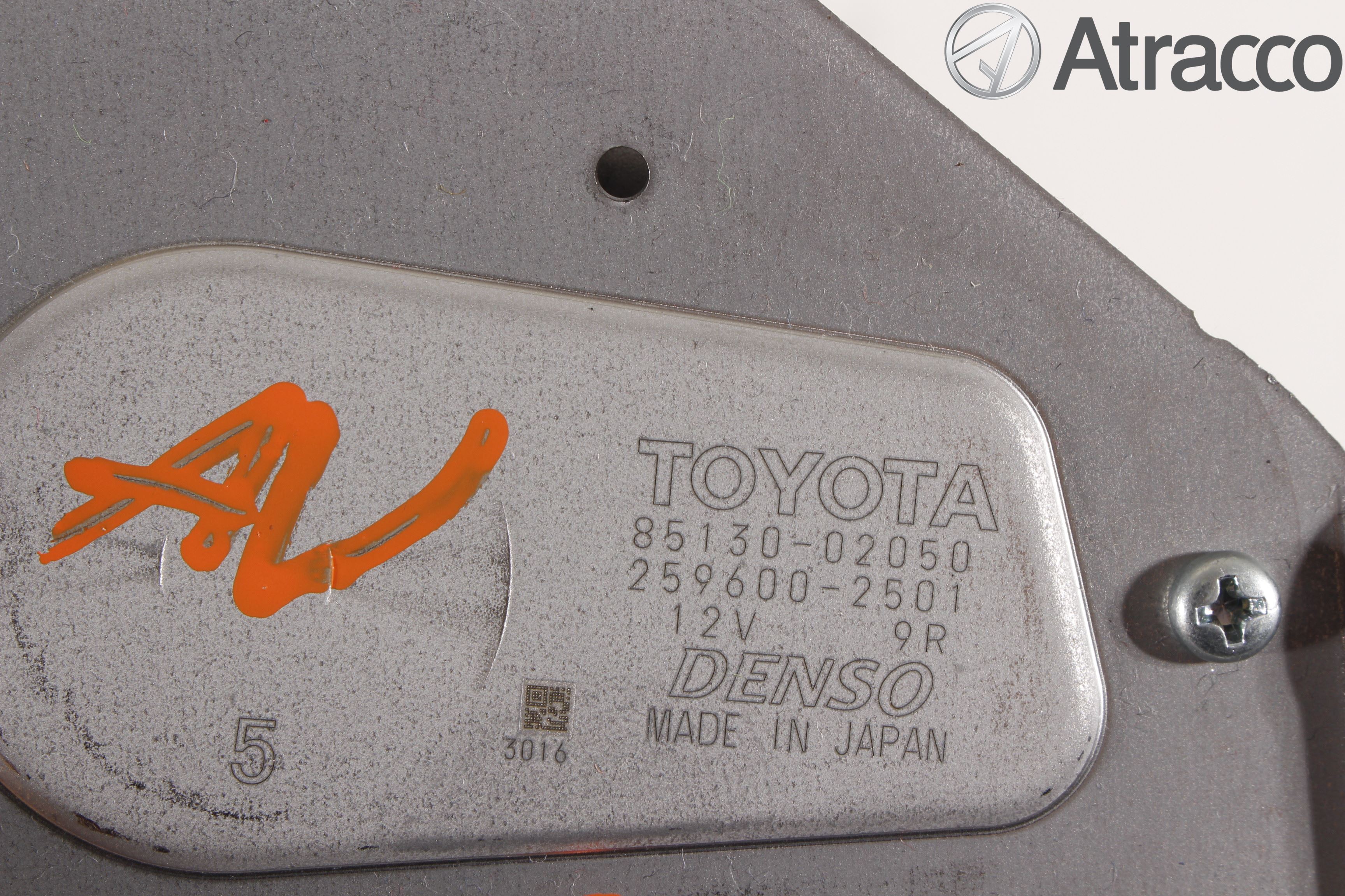 Toyota AURIS 13-19 Torkarmotor Baklucka