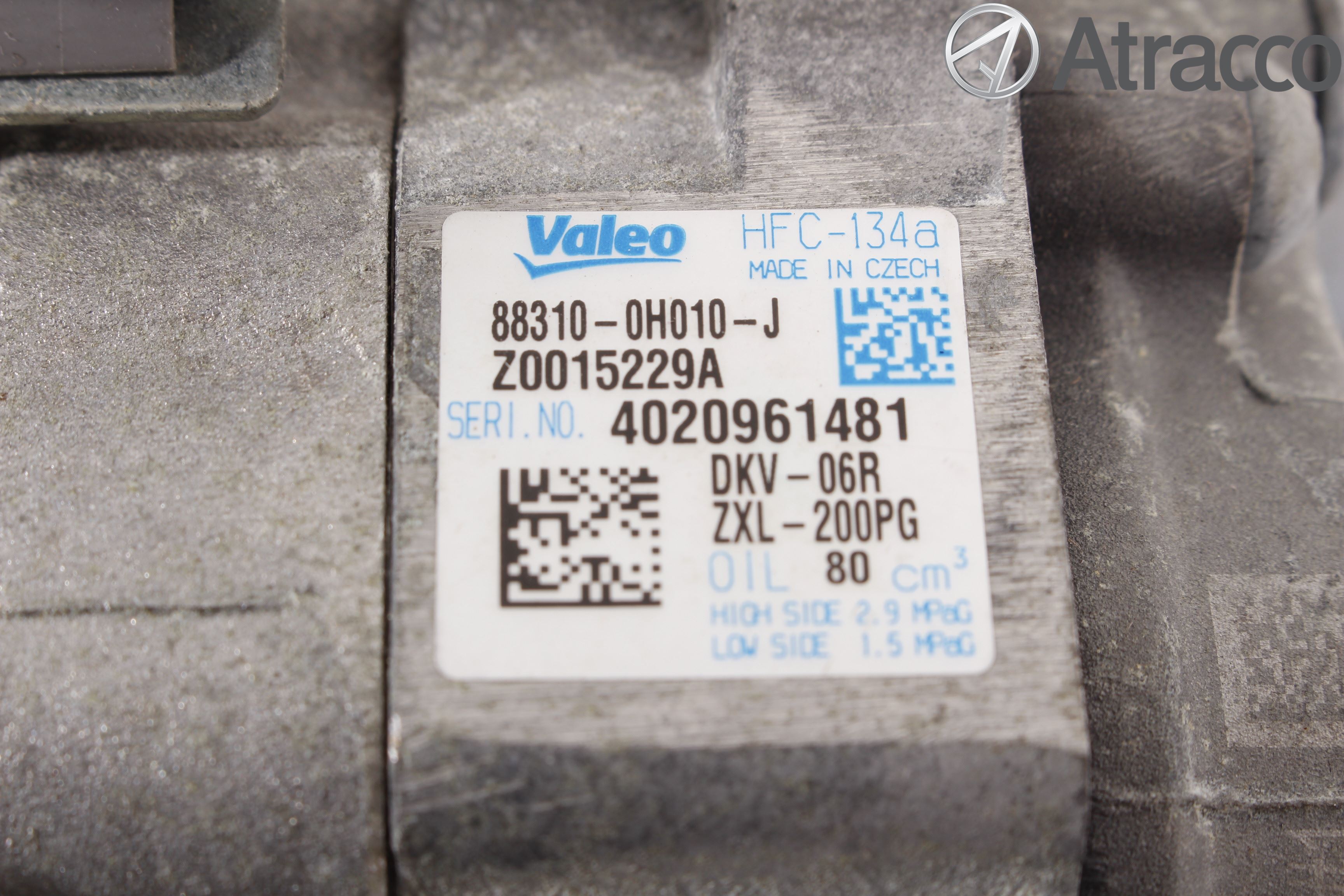 Toyota AYGO 06-14 Ac Kompressor