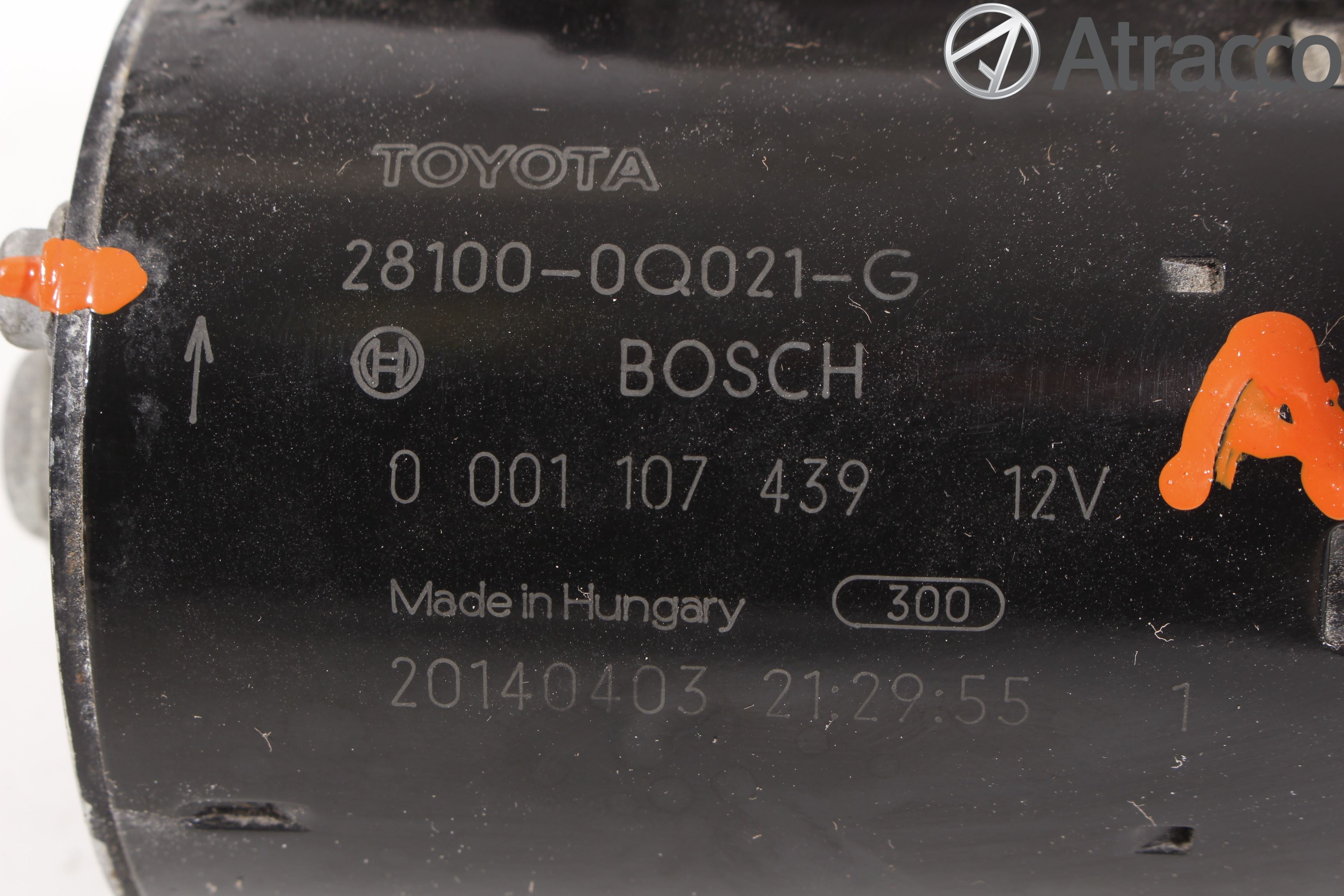 Toyota AYGO 06-14 Startmotor