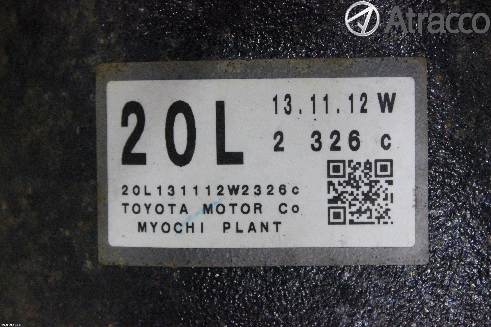 Lexus GS 300h/450h 13-20 Bakväxel-Diff