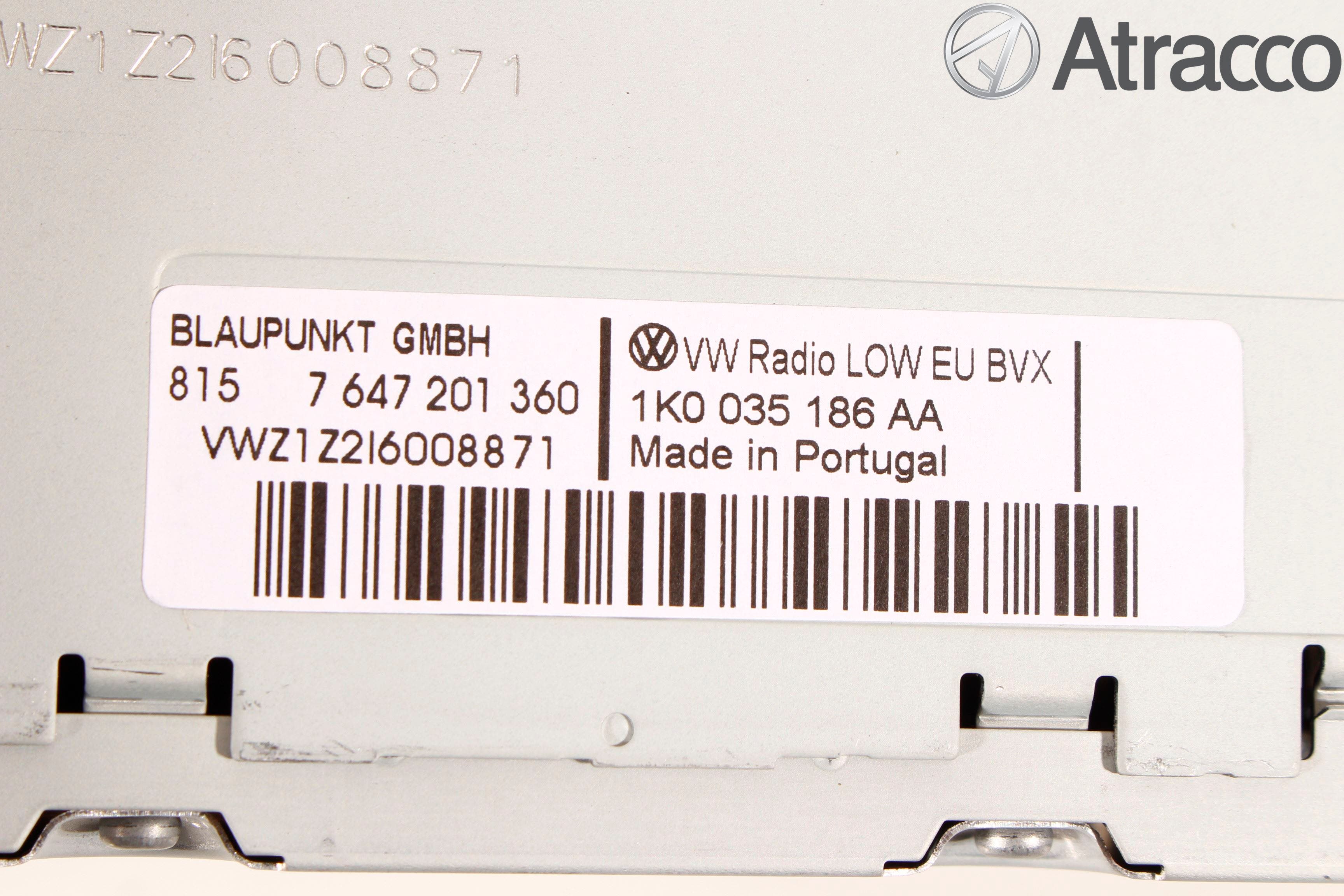 Volkswagen VW GOLF VI 09-13 Cd Radio - Multimediapanel