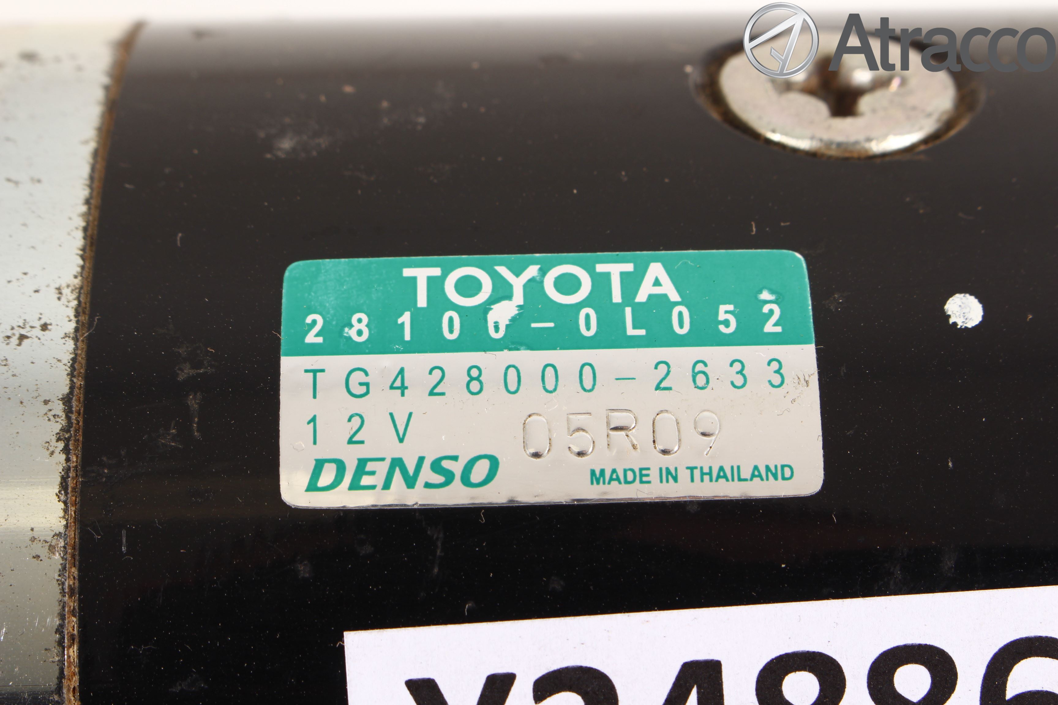 Toyota HILUX 05-16 Startmotor Diesel